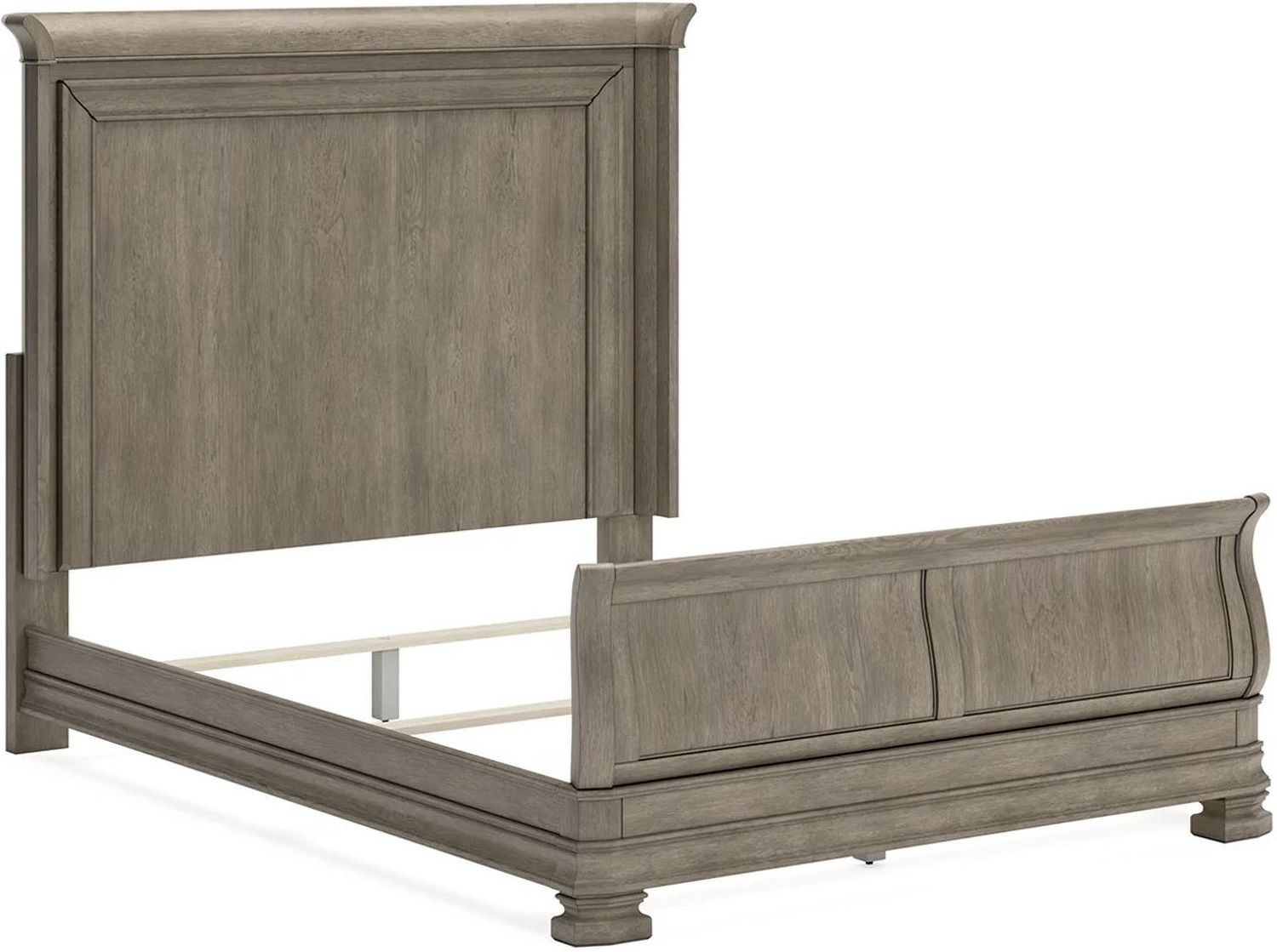 Lexorne Queen Sleigh Bed In Gray B924B2