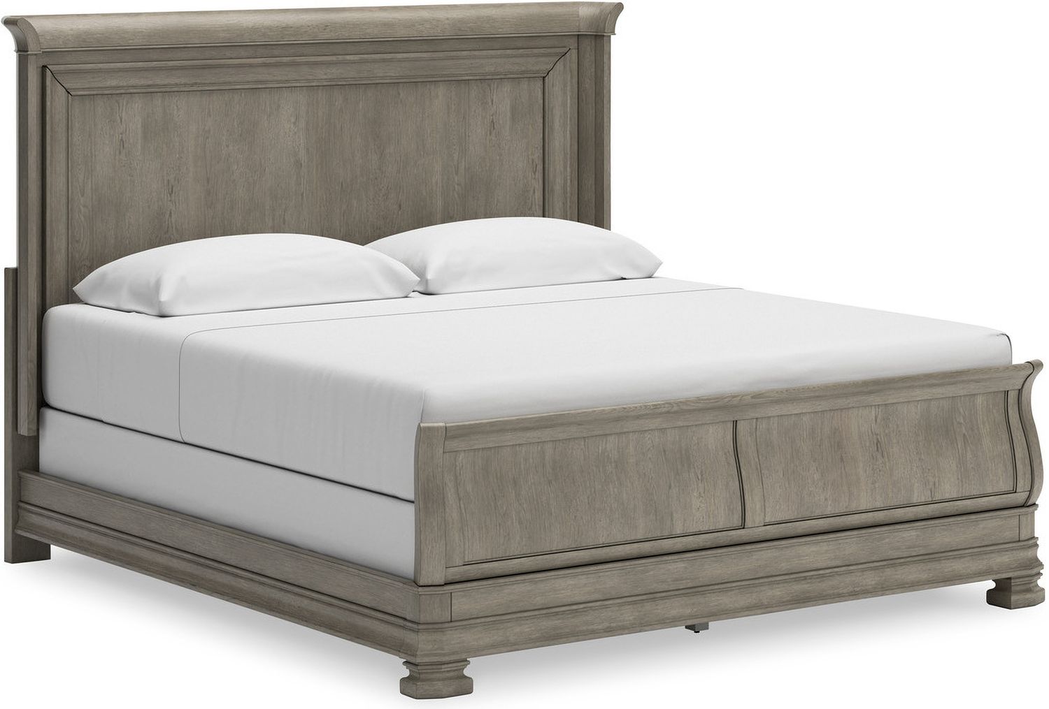 Lexorne King Sleigh Bed In Gray B924B4