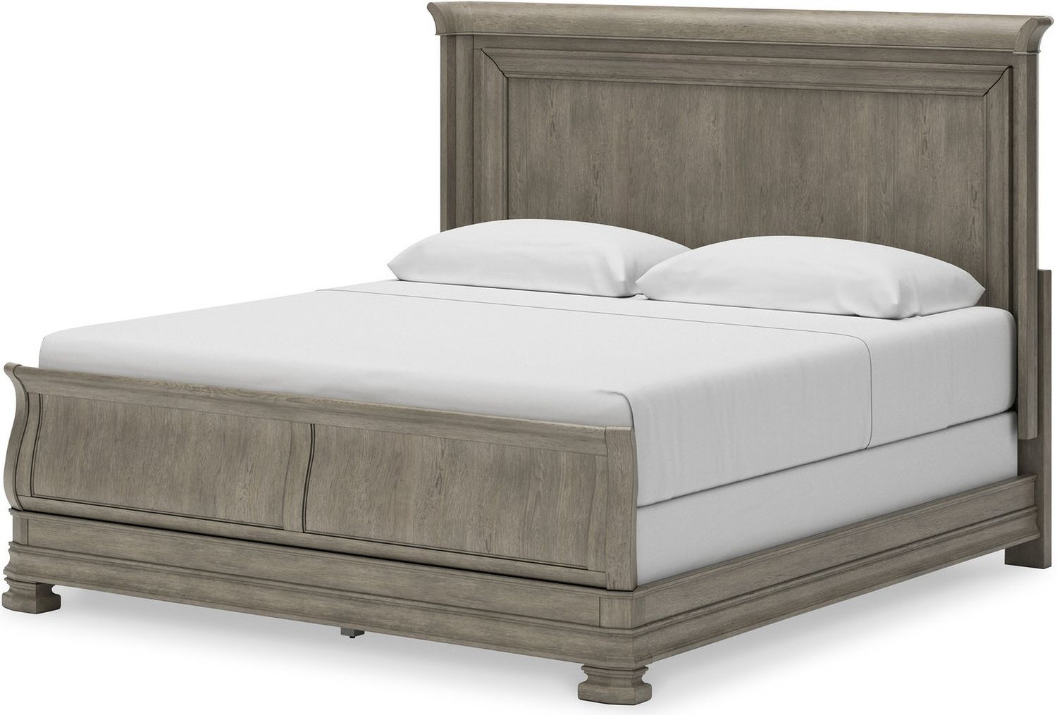 Lexorne King Sleigh Bed In Gray B924B4