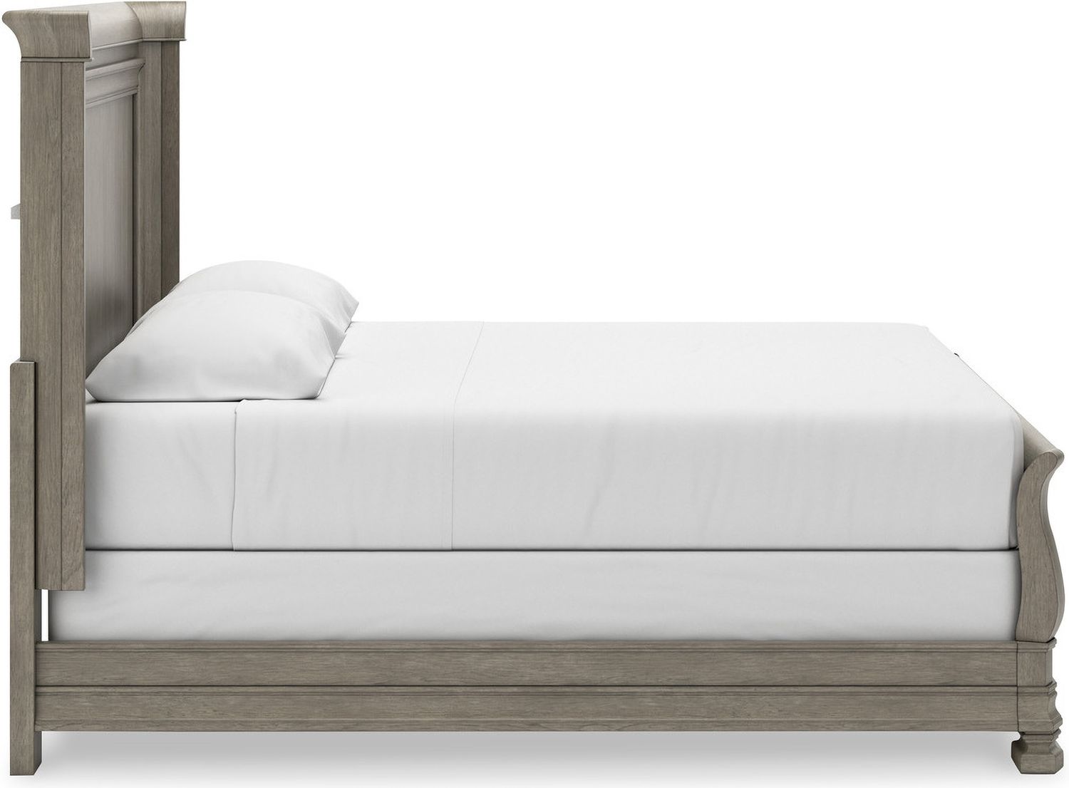 Lexorne King Sleigh Bed In Gray B924B4
