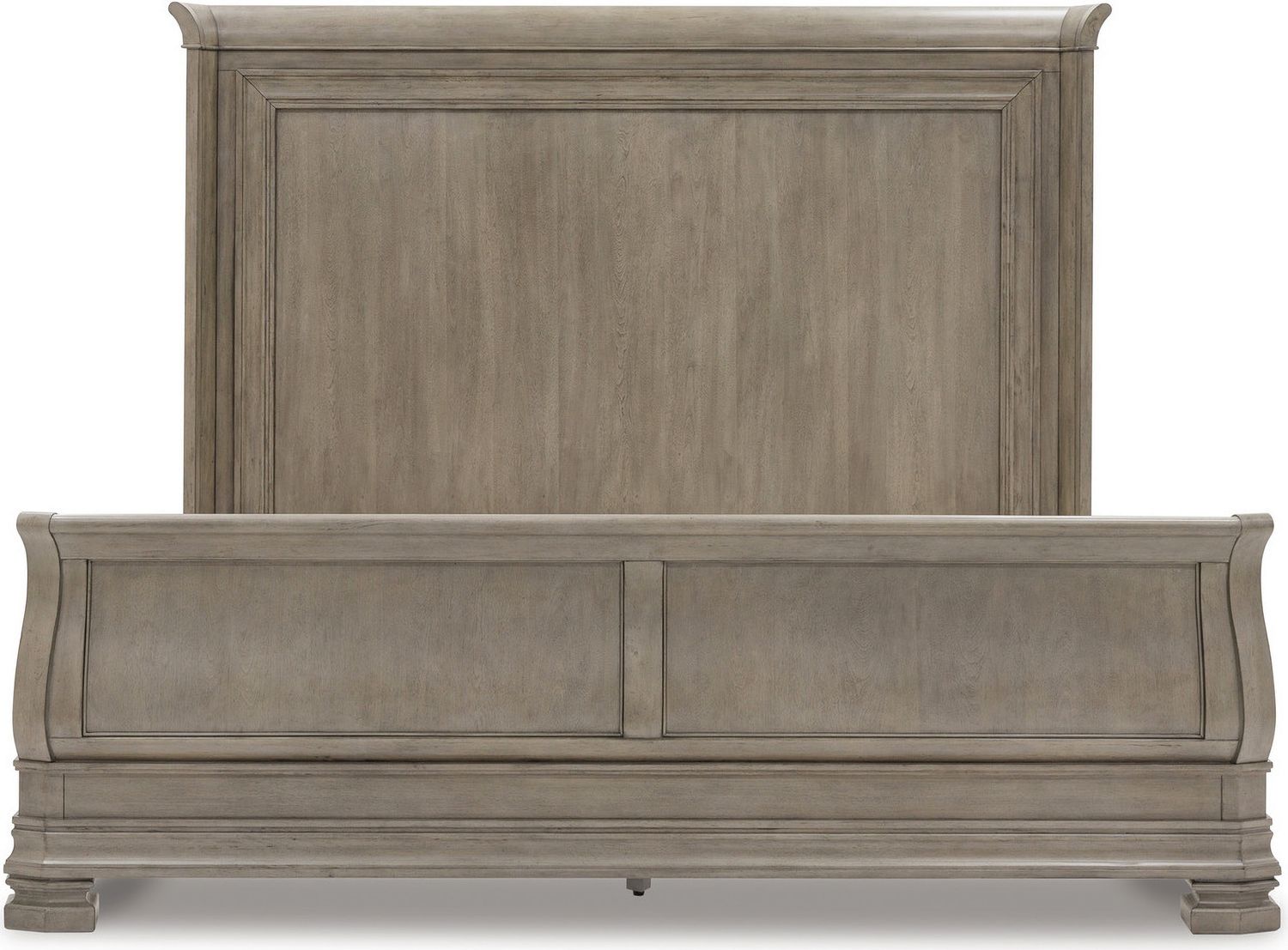 Lexorne King Sleigh Bed In Gray B924B4