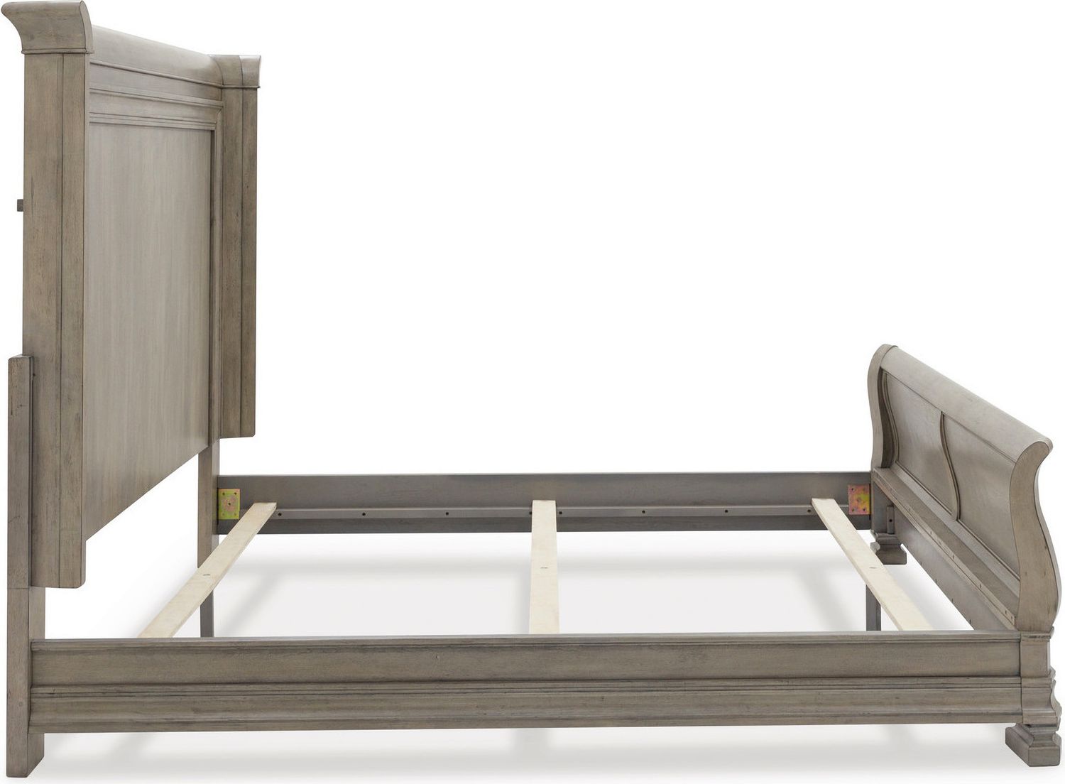 Lexorne King Sleigh Bed In Gray B924B4