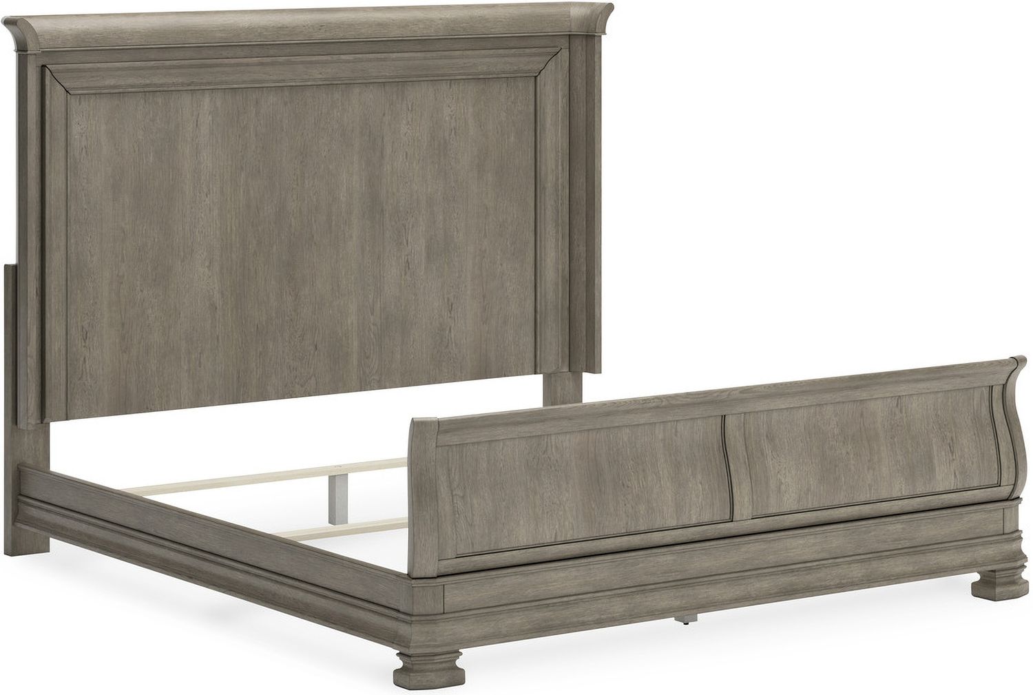 Lexorne California King Sleigh Bed In Gray B924B5