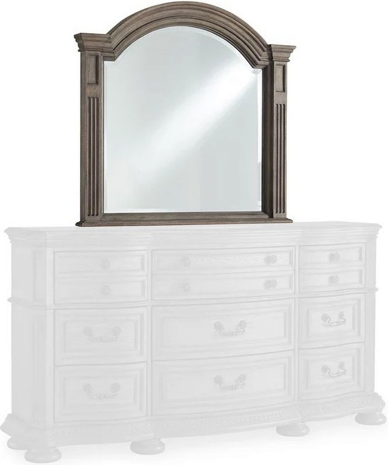Ardenfield Bedroom Mirror In Light Brown B94436