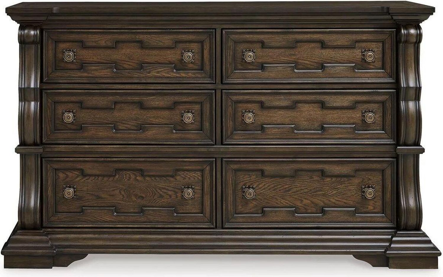 Maylee Dresser In Dark Brown B94731