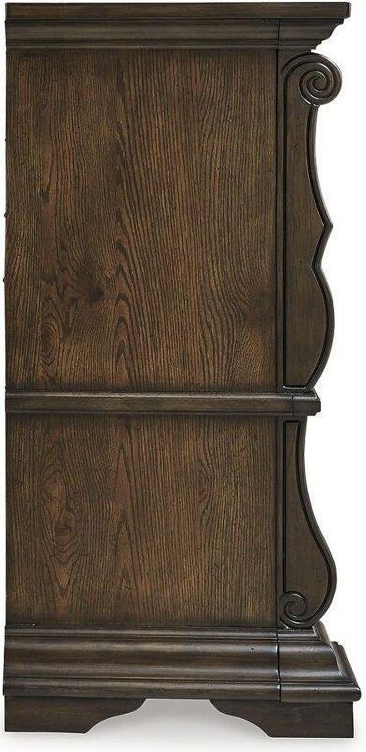 Maylee Dresser In Dark Brown B94731