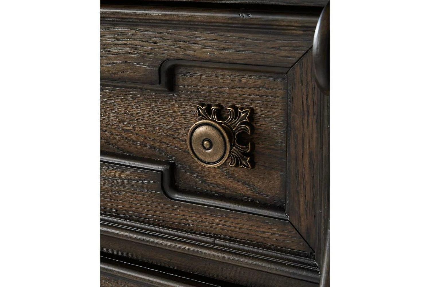 Maylee Dresser In Dark Brown B94731