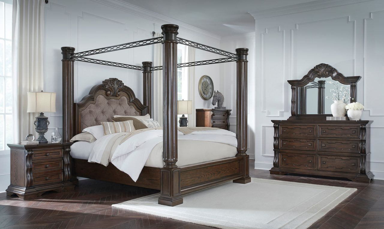 Maylee Dresser In Dark Brown B94731
