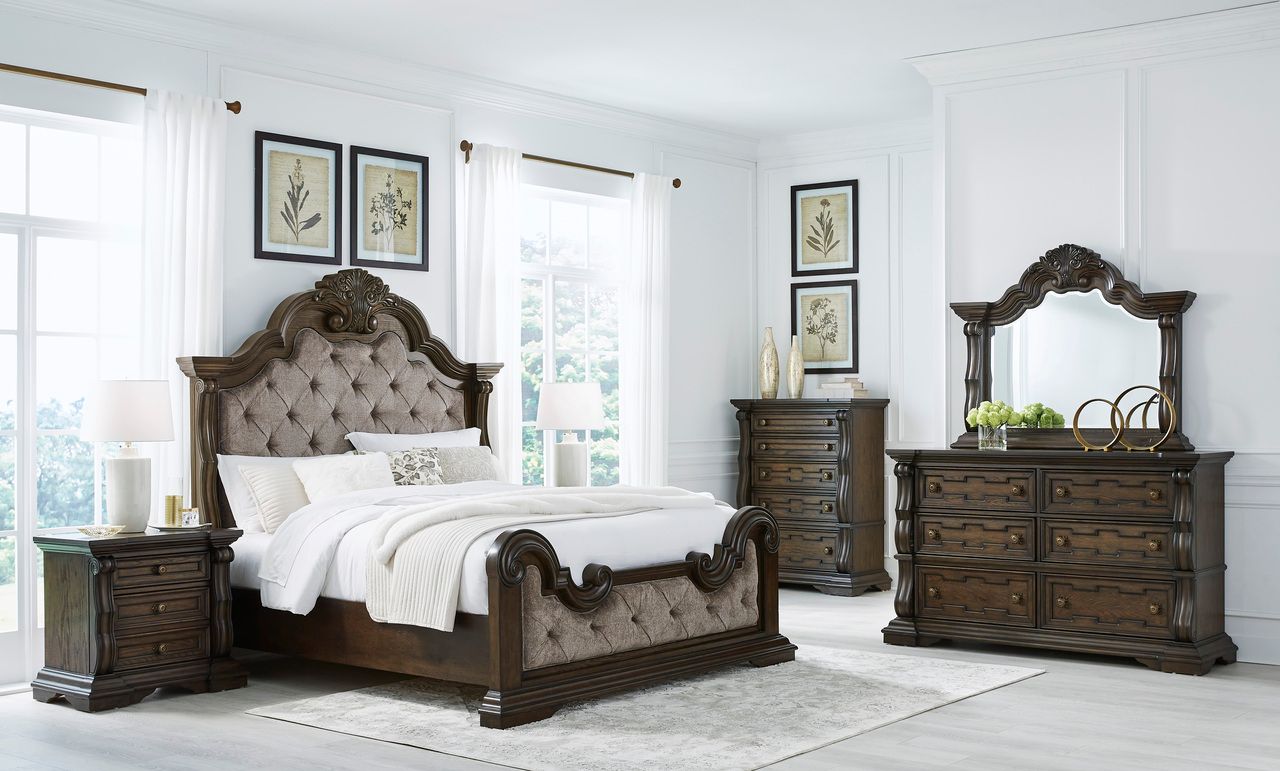Maylee Dresser In Dark Brown B94731
