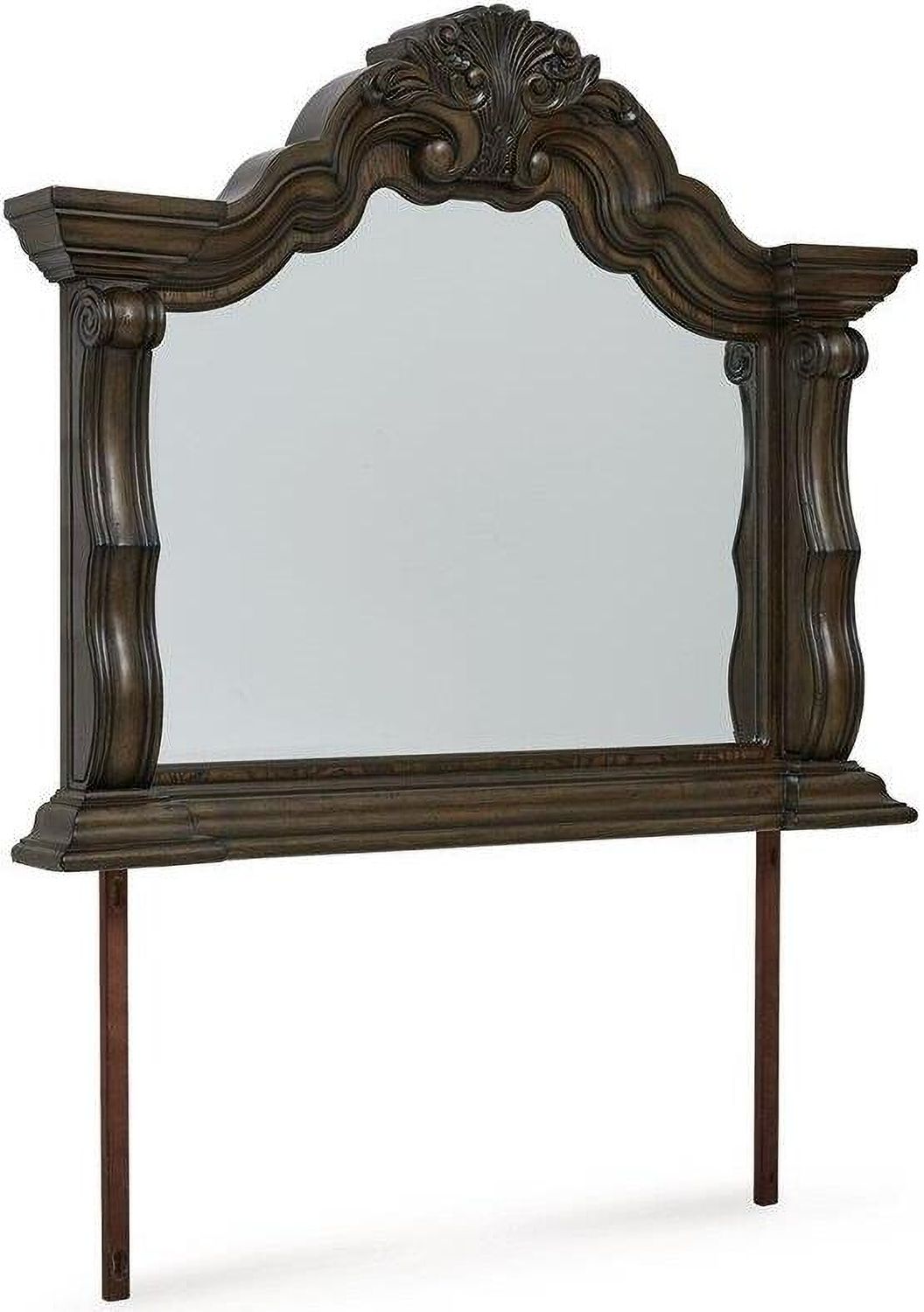 Maylee Bedroom Mirror In Dark Brown B94736