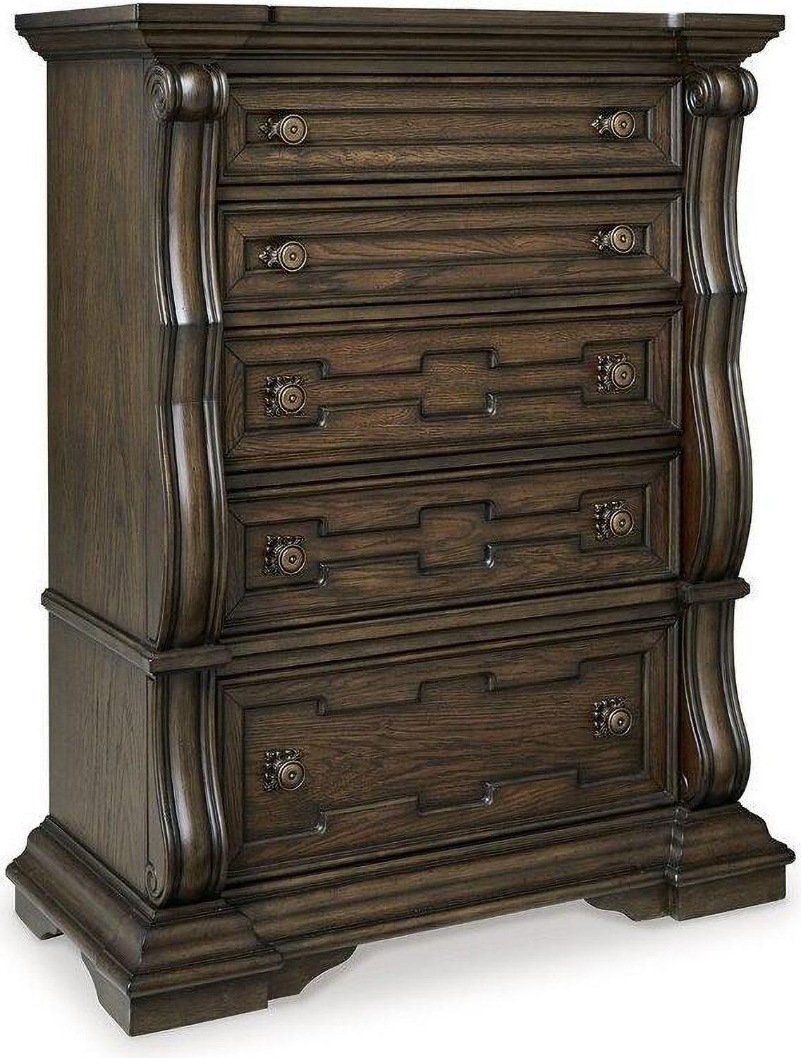 Maylee Chest of Drawers In Dark Brown B94746