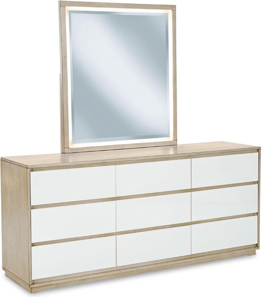 Wendora Bisque Mirror B95036