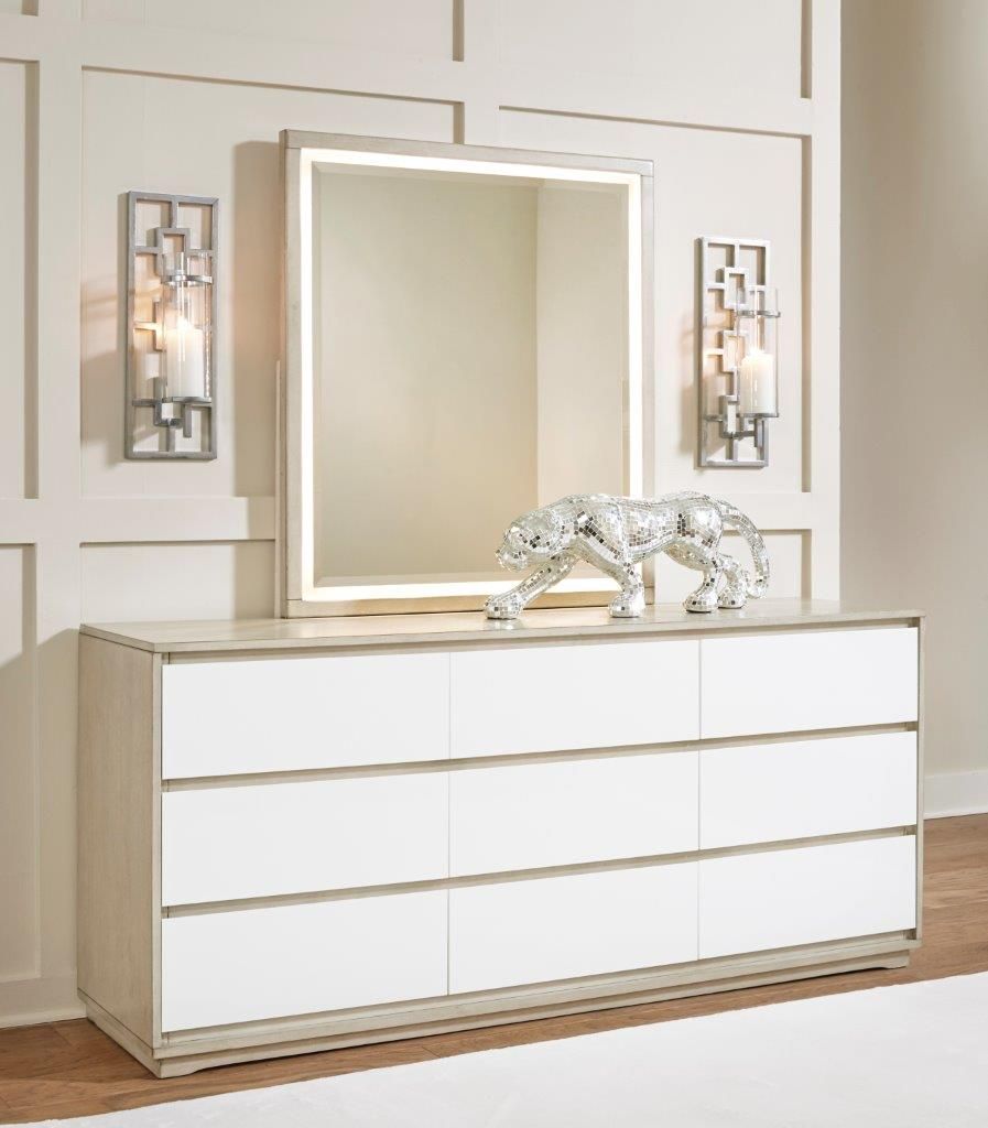 Wendora Bisque Mirror B95036