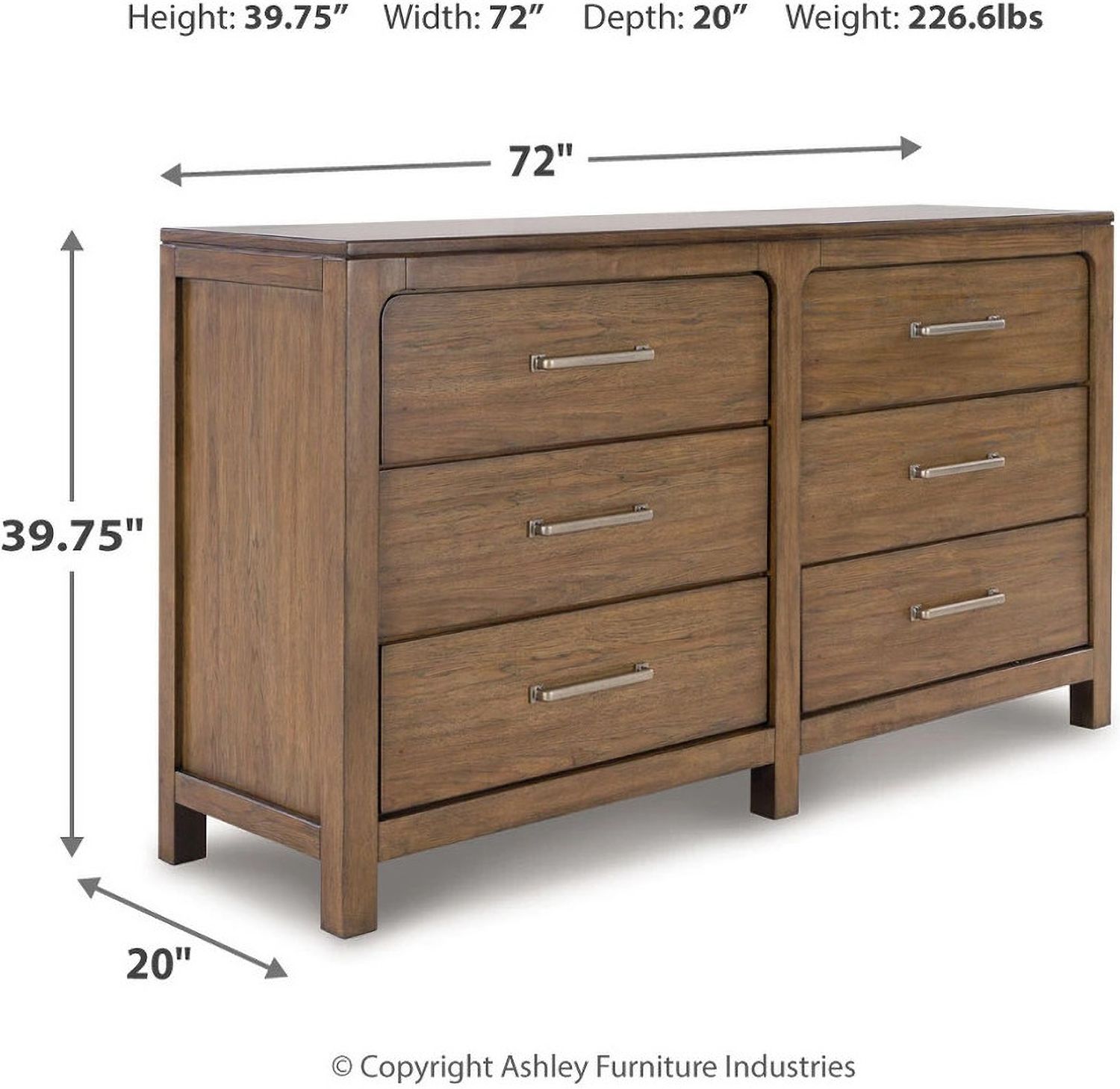 Cabalynn Light Brown Dresser B97431