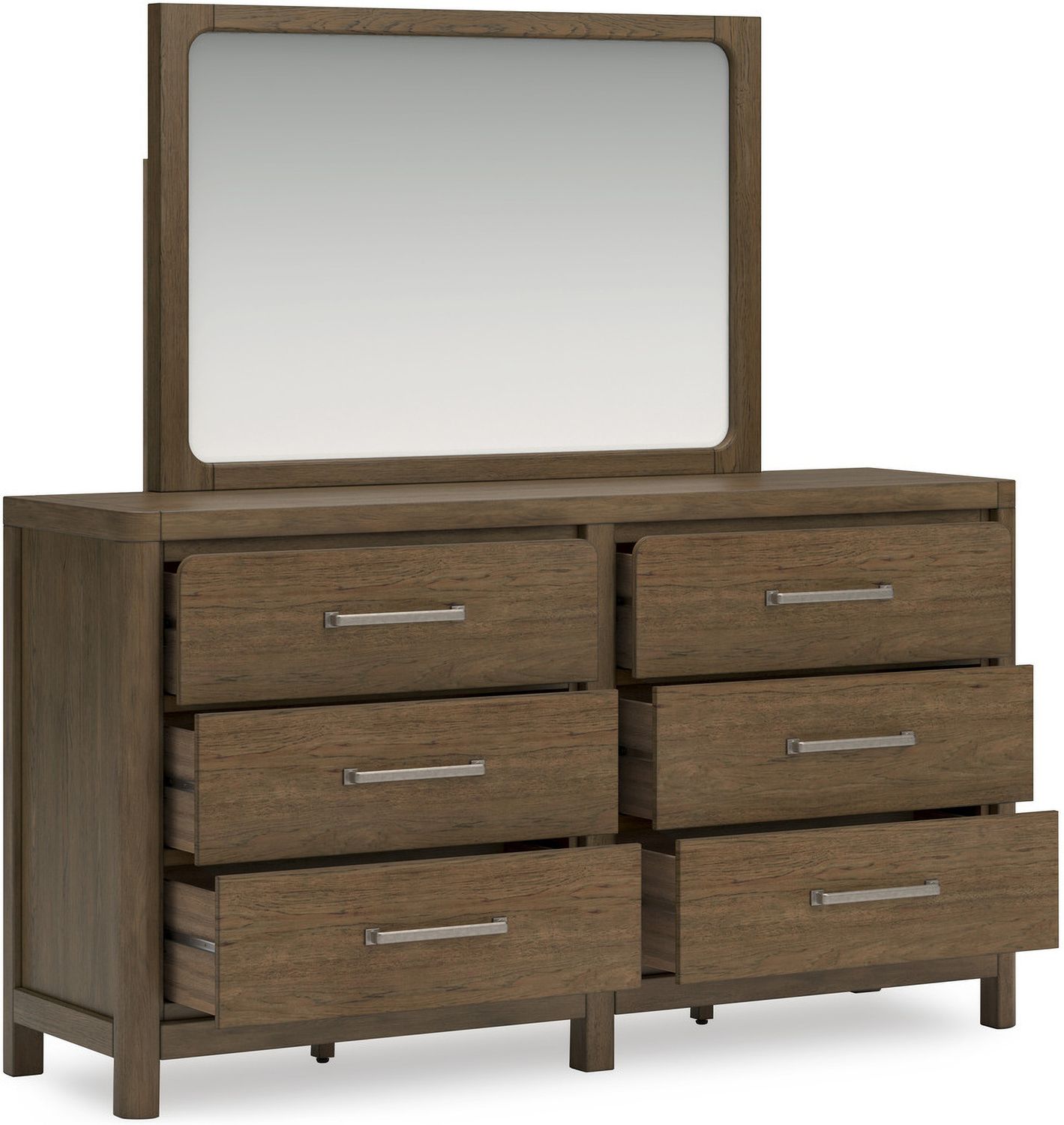Cabalynn Light Brown Bedroom Mirror B97436