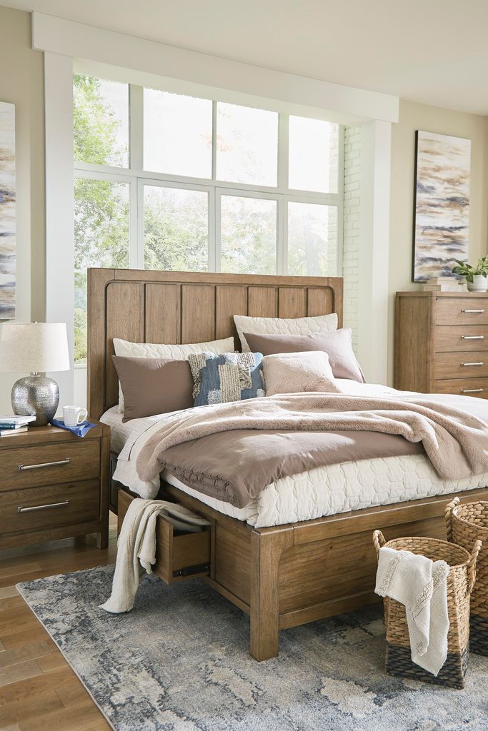 Cabalynn Light Brown King/California King Panel Headboard Only B97458