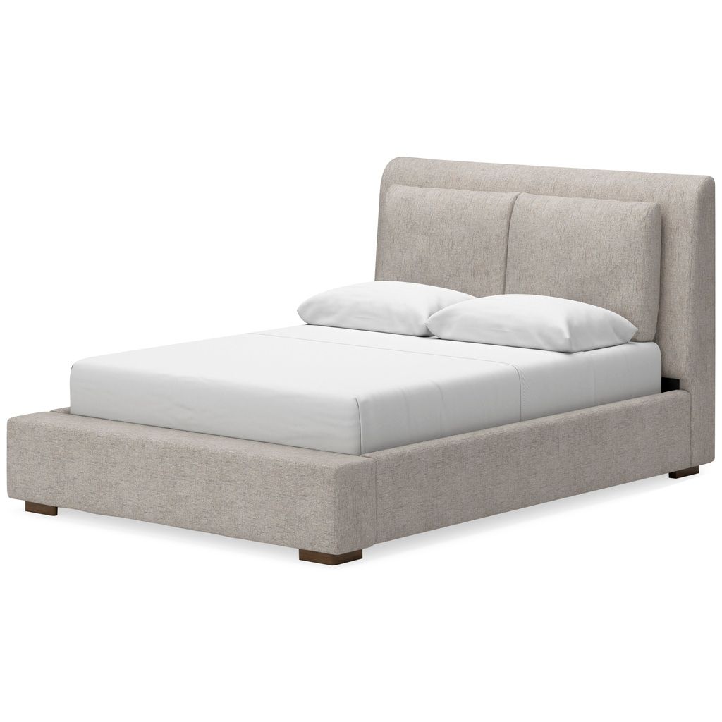 Cabalynn Oatmeal Queen Upholstered Headboard Only B97477