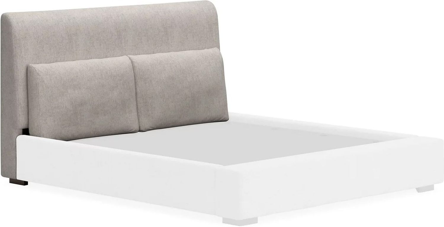 Cabalynn Oatmeal King/California King Upholstered Headboard Only B97478