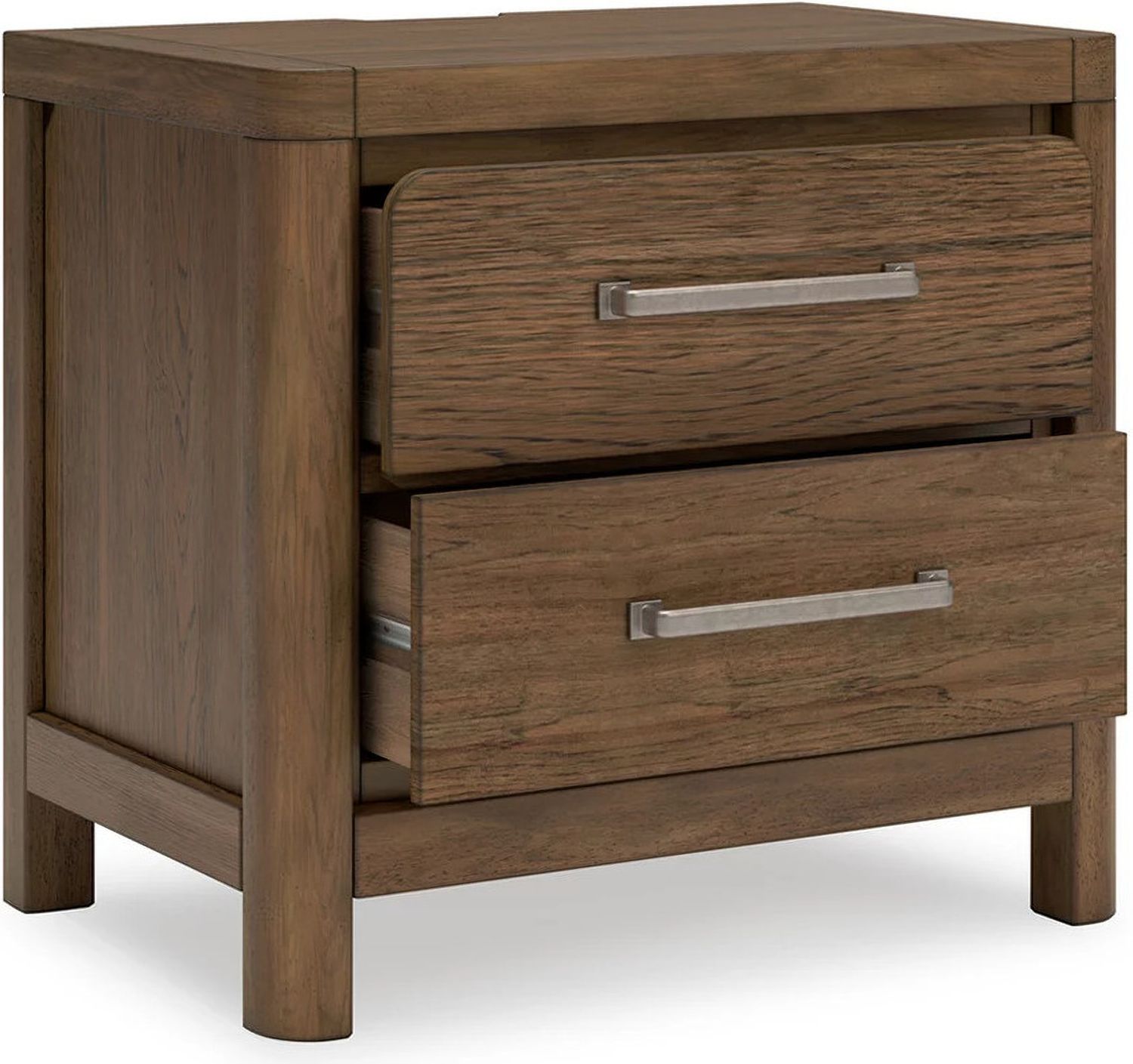 Cabalynn Light Brown Two Drawer Night Stand B97492
