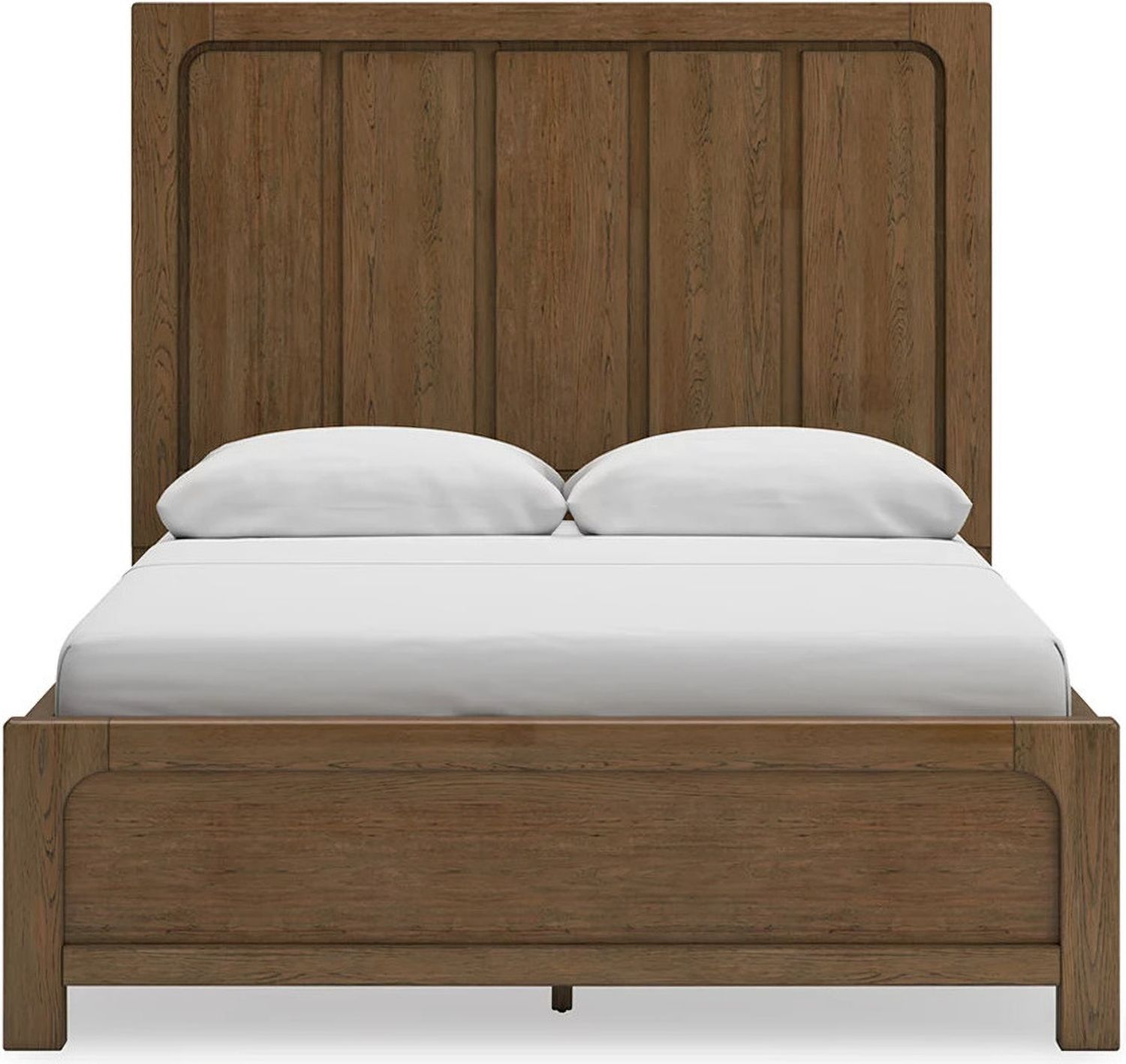 Cabalynn Queen Panel Bed with Storage In Light Brown B974B4