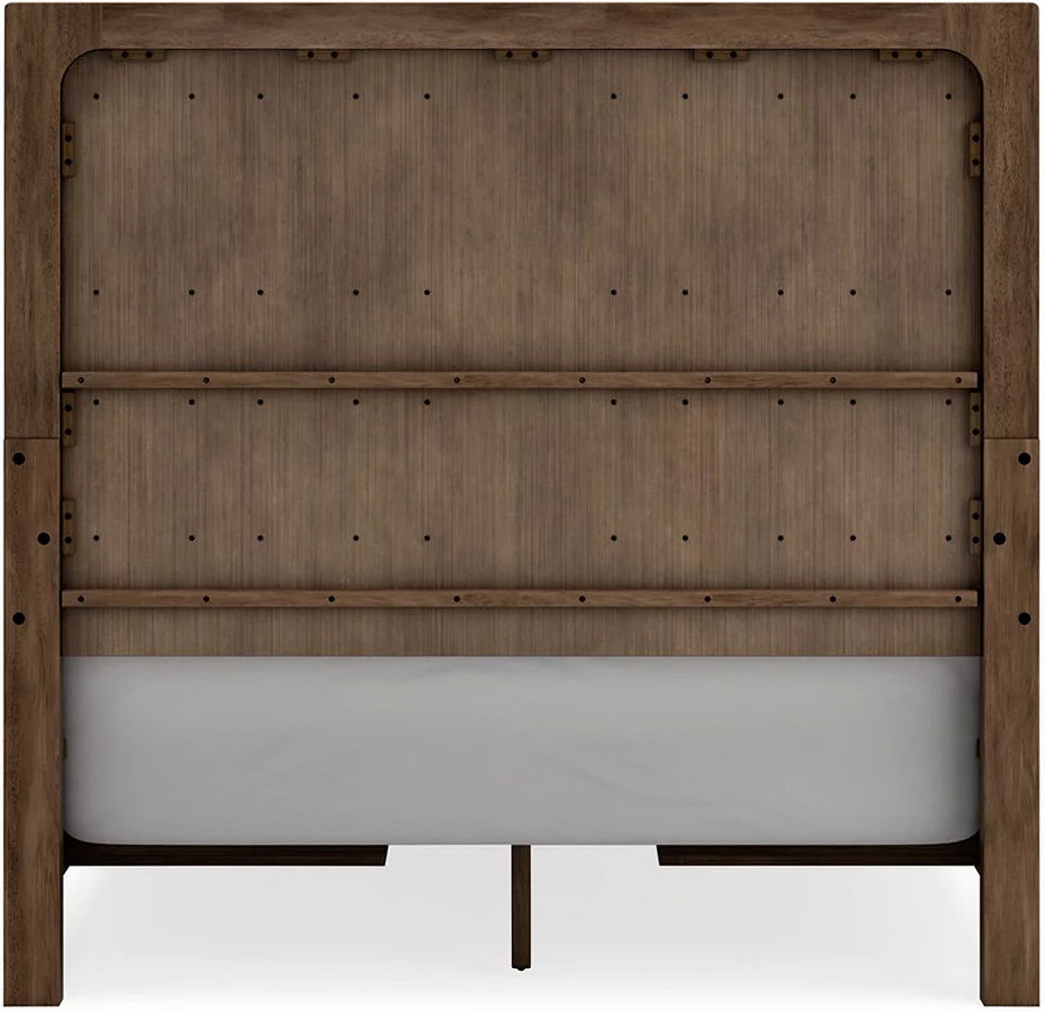 Cabalynn Queen Panel Bed with Storage In Light Brown B974B4