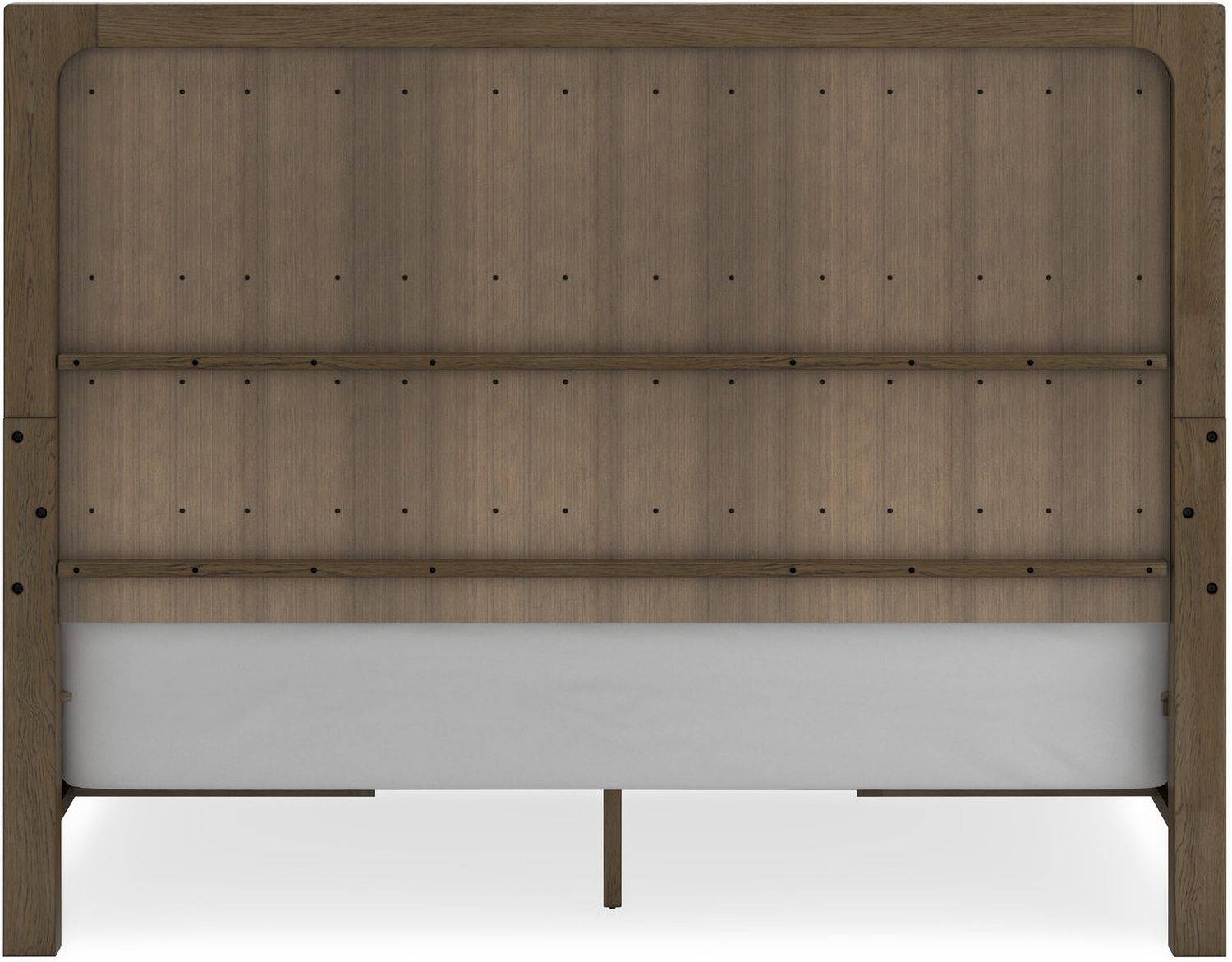 Cabalynn California King Panel Bed with Storage In Light Brown B974B9