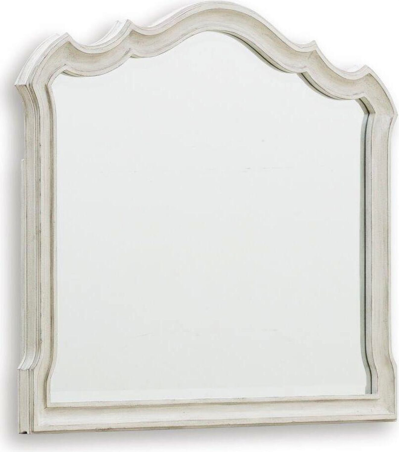 Arlendyne Antique White Bedroom Mirror B98036
