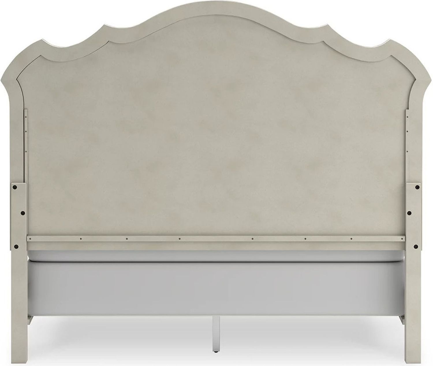 Arlendyne California King Upholstered Bed In Antique White B980B5