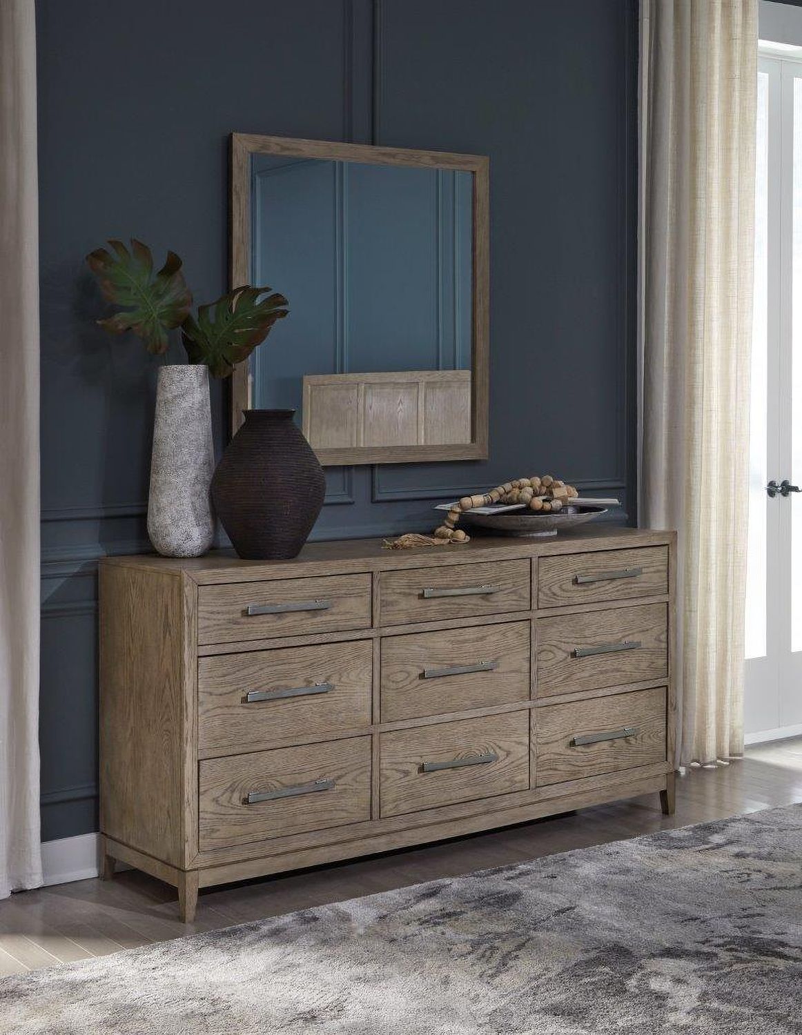 Chrestner Grey Mirror B98336