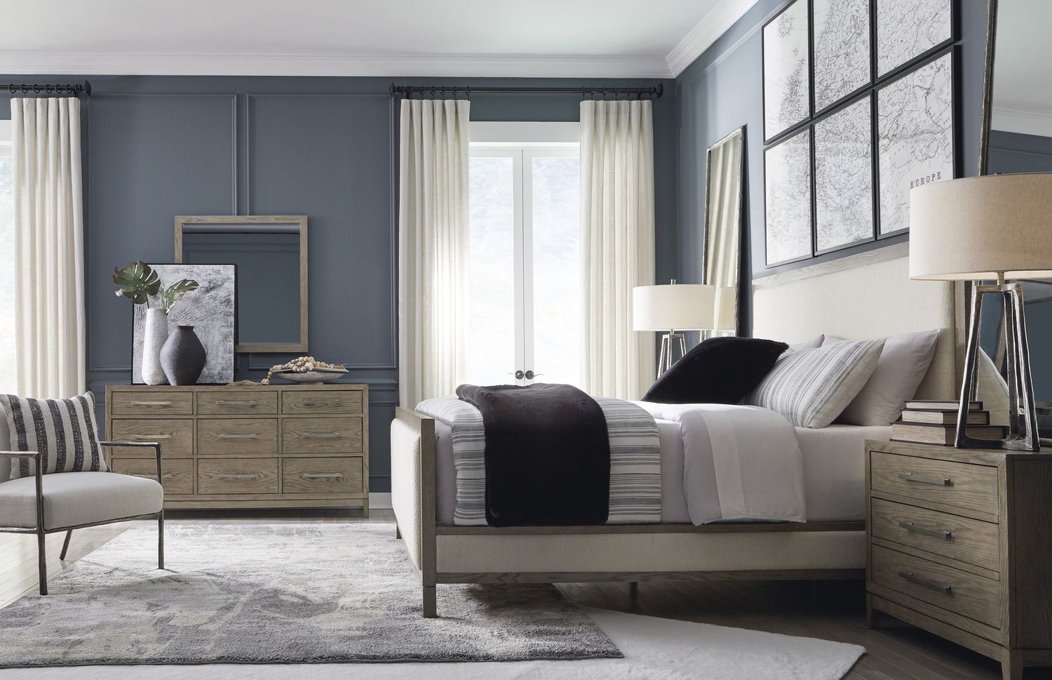 Chrestner Grey Mirror B98336