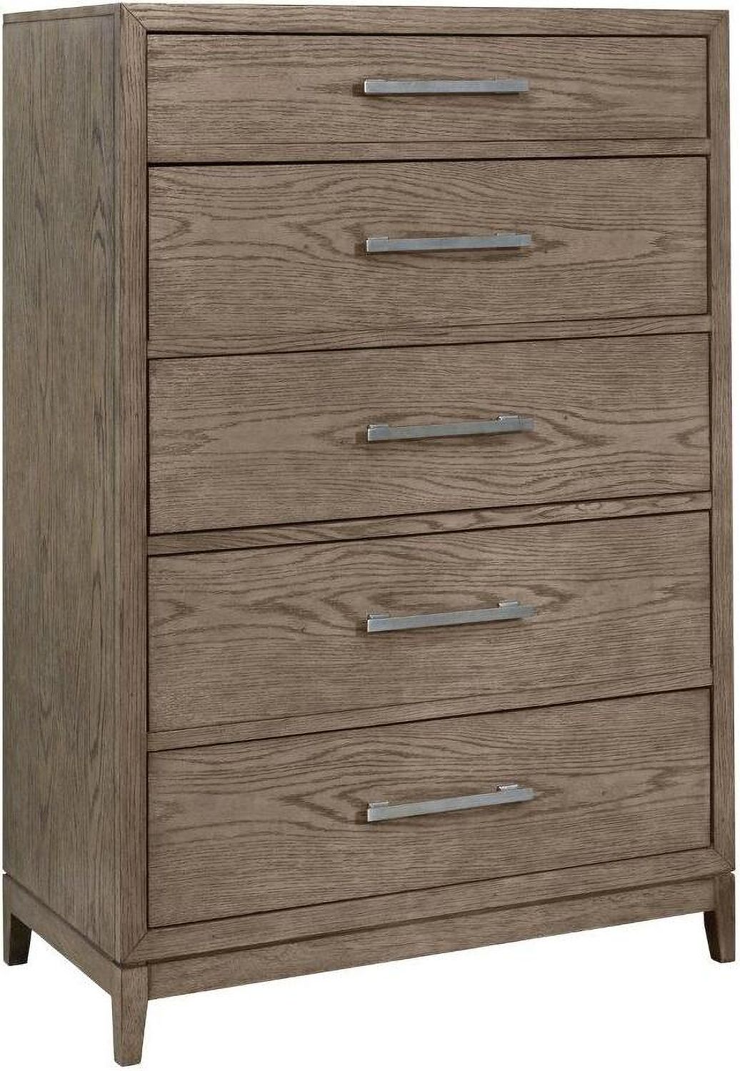 Chrestner Grey Five Drawer Chest B98346