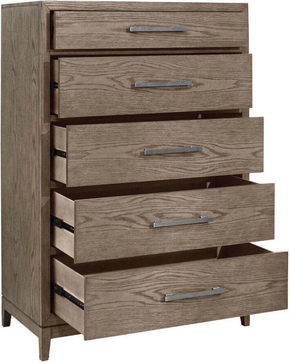 Chrestner Grey Five Drawer Chest B98346