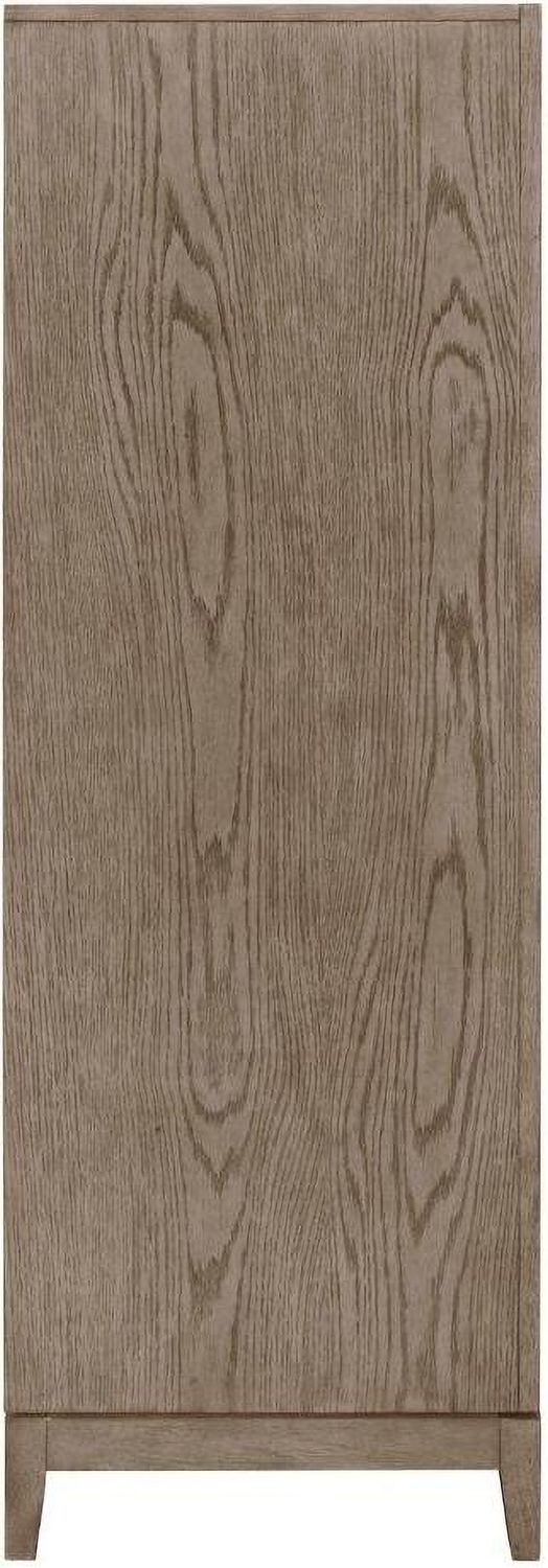 Chrestner Grey Five Drawer Chest B98346
