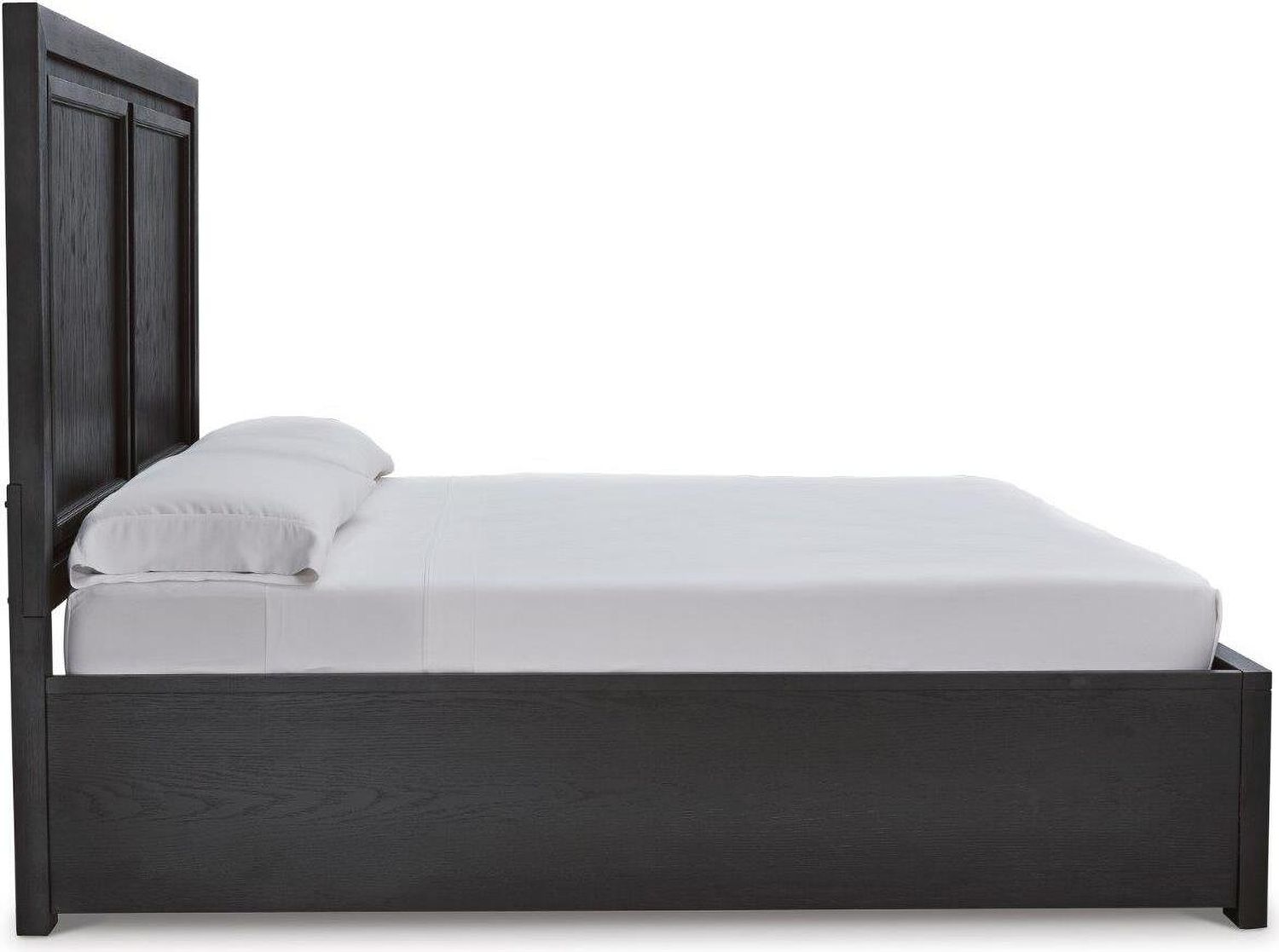 Foyland Black And Brown King Panel Storage Bed B989B4