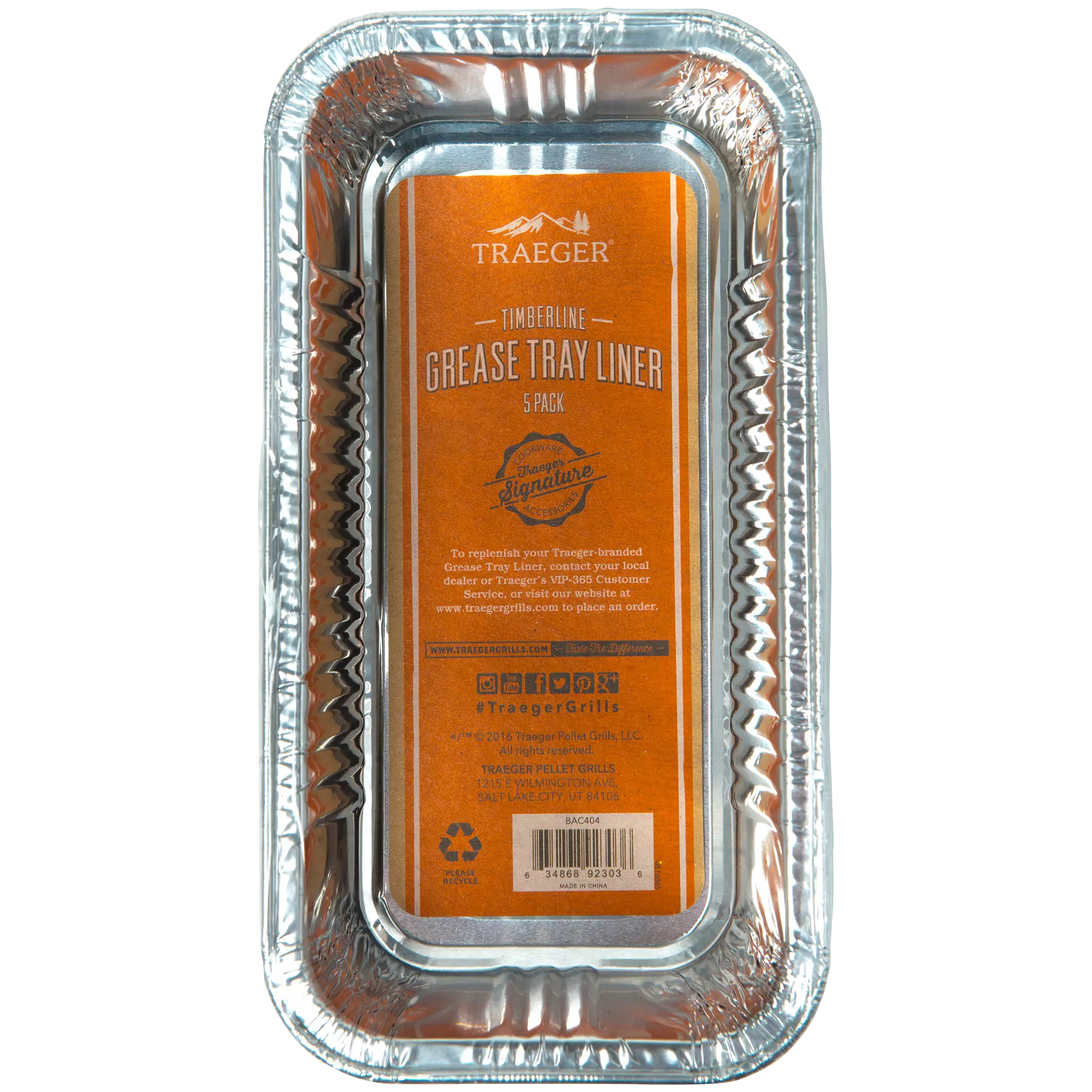Grease Pan Liner - 5 Pack - Timberline 850 & 1300 BAC404