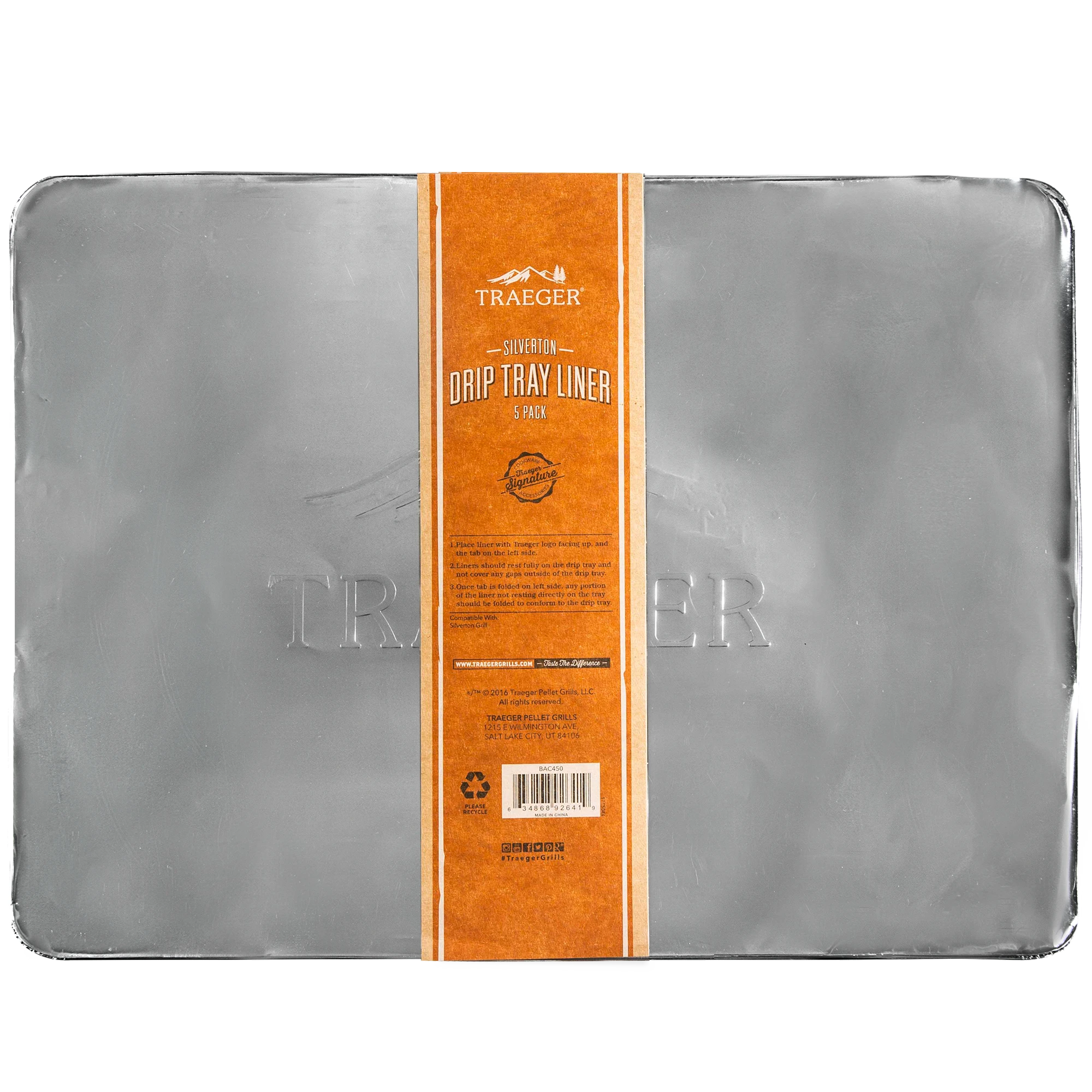 Drip Tray Liners - 5 Pack - Silverton (Gen 1) BAC450