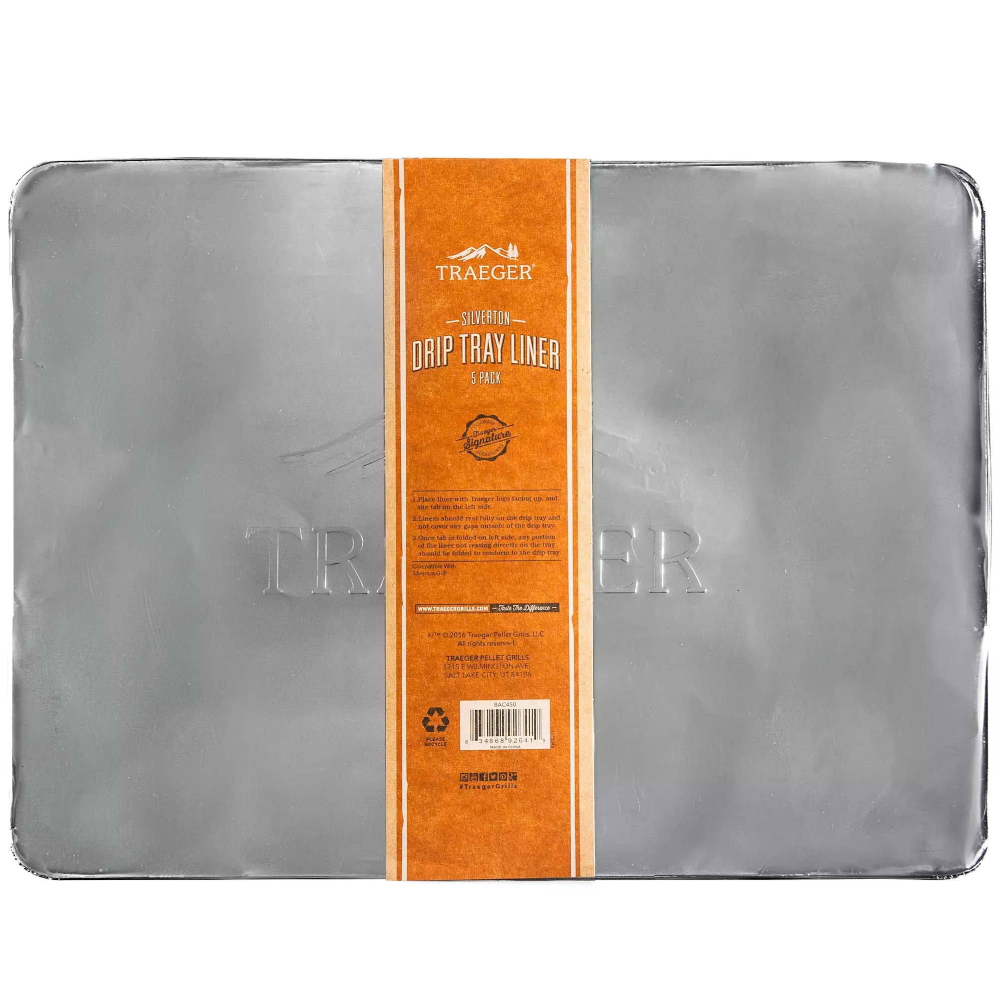 Drip Tray Liners - 5 Pack - Silverton (Gen 1) BAC450