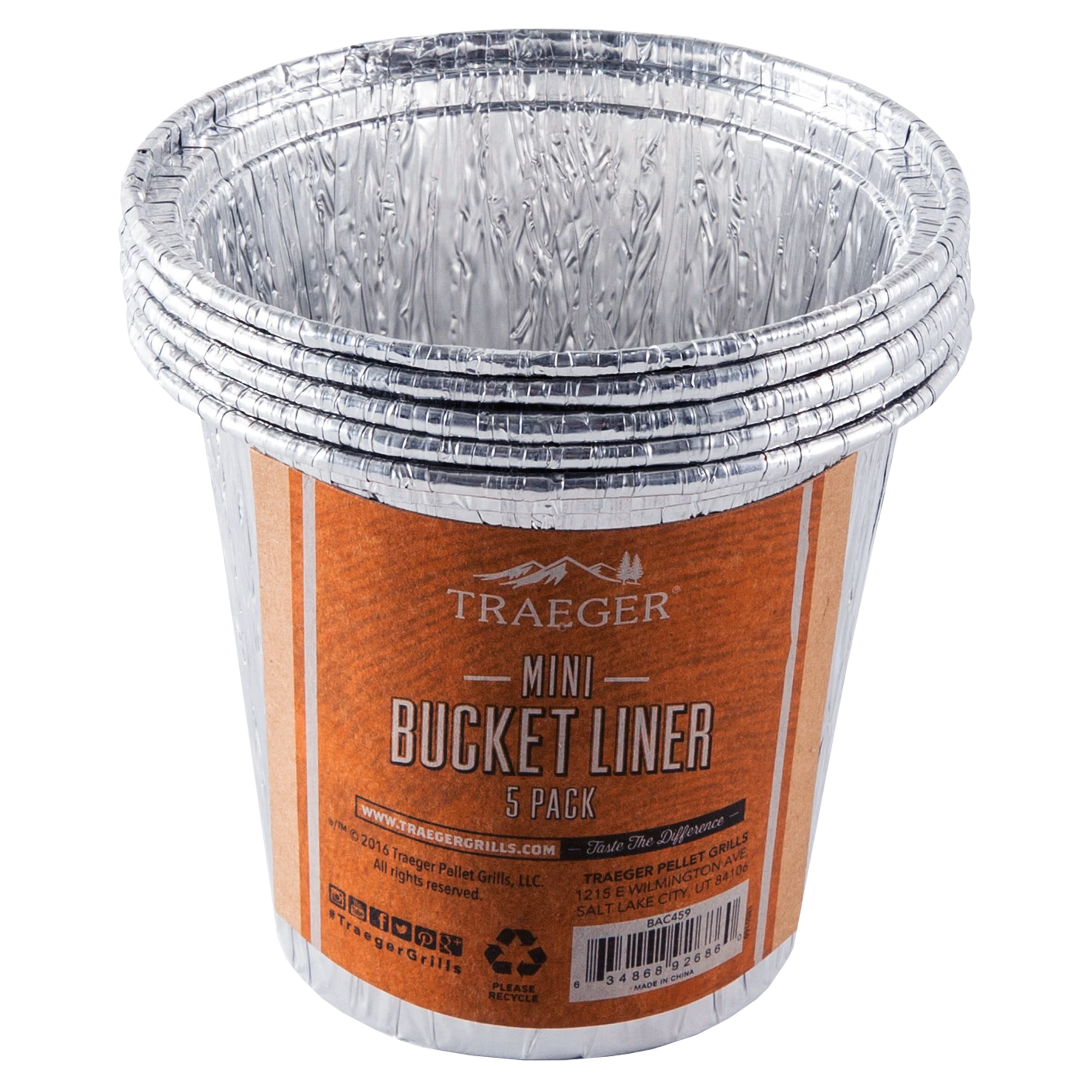 Mini Grease Bucket Liners - 5 Pack - Ranger BAC459