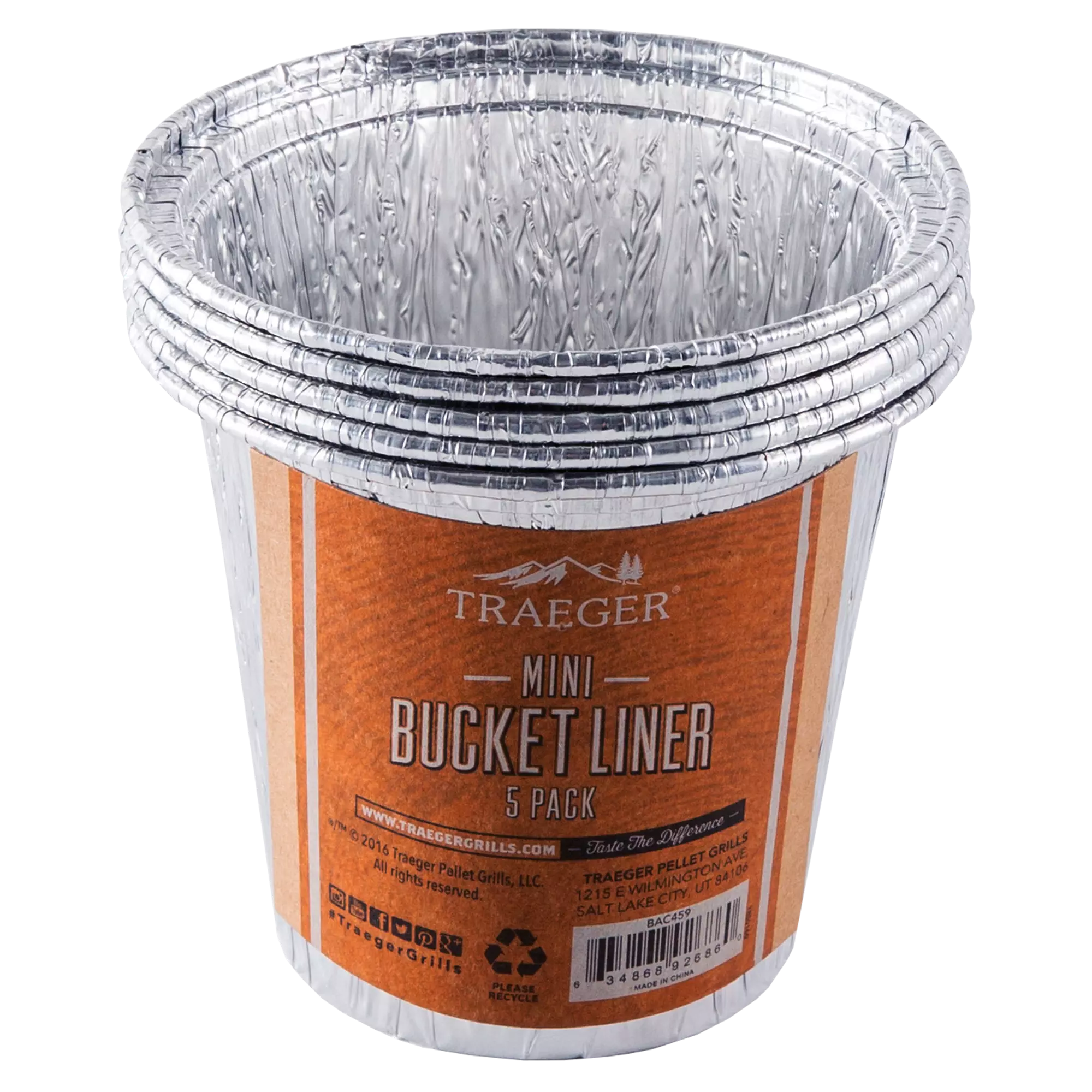 Mini Grease Bucket Liners - 5 Pack - Ranger BAC459