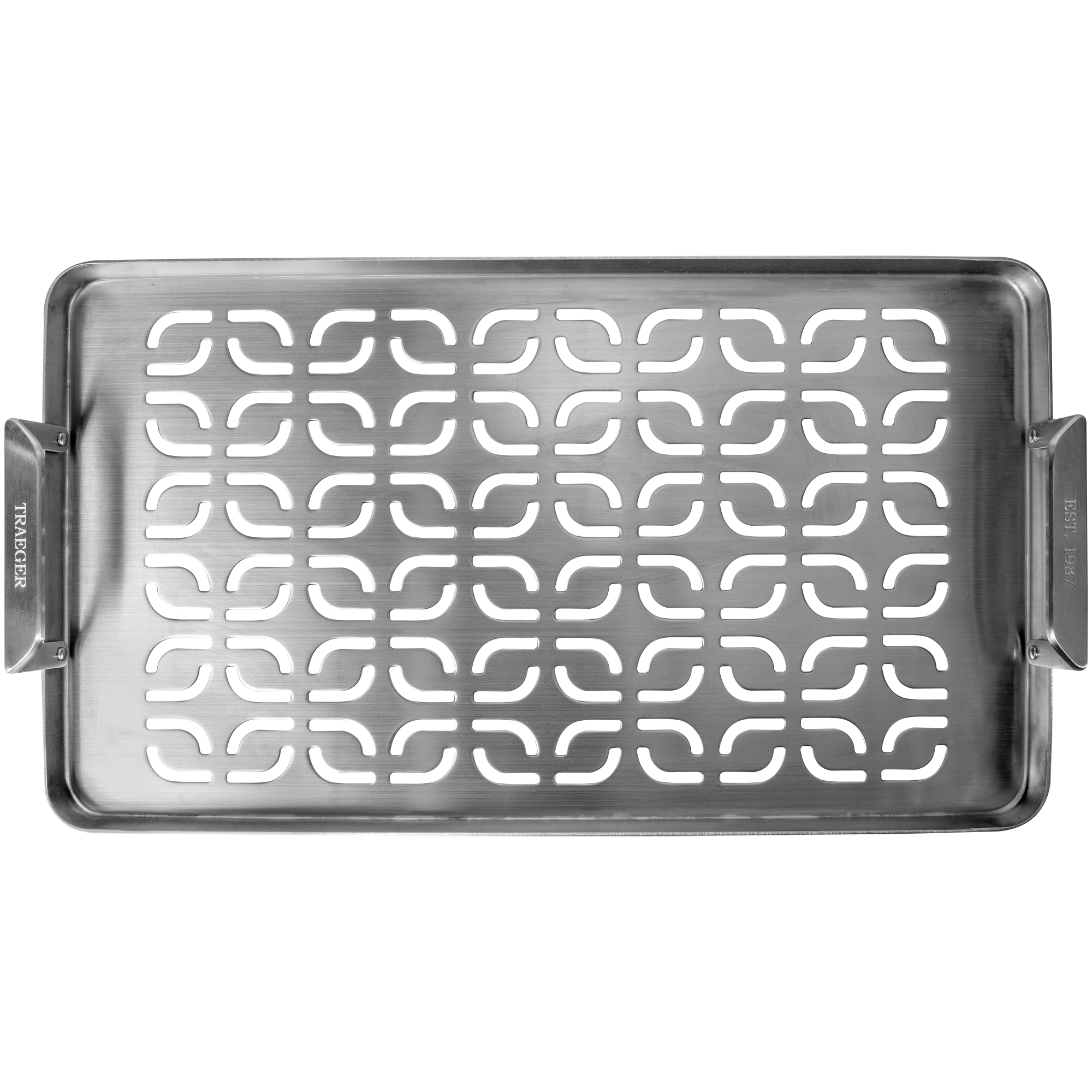 ModiFIRE® Fish & Veggie Stainless Steel Grill Tray BAC610