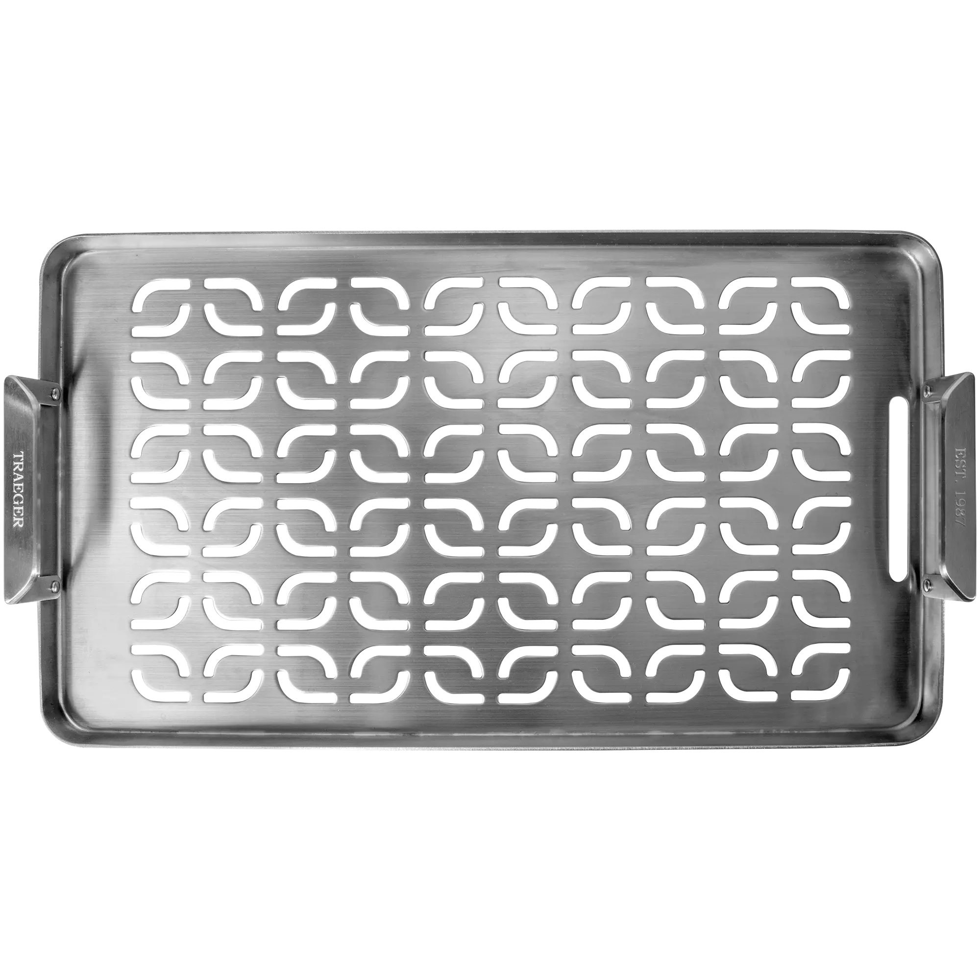 ModiFIRE® Fish & Veggie Stainless Steel Grill Tray BAC610
