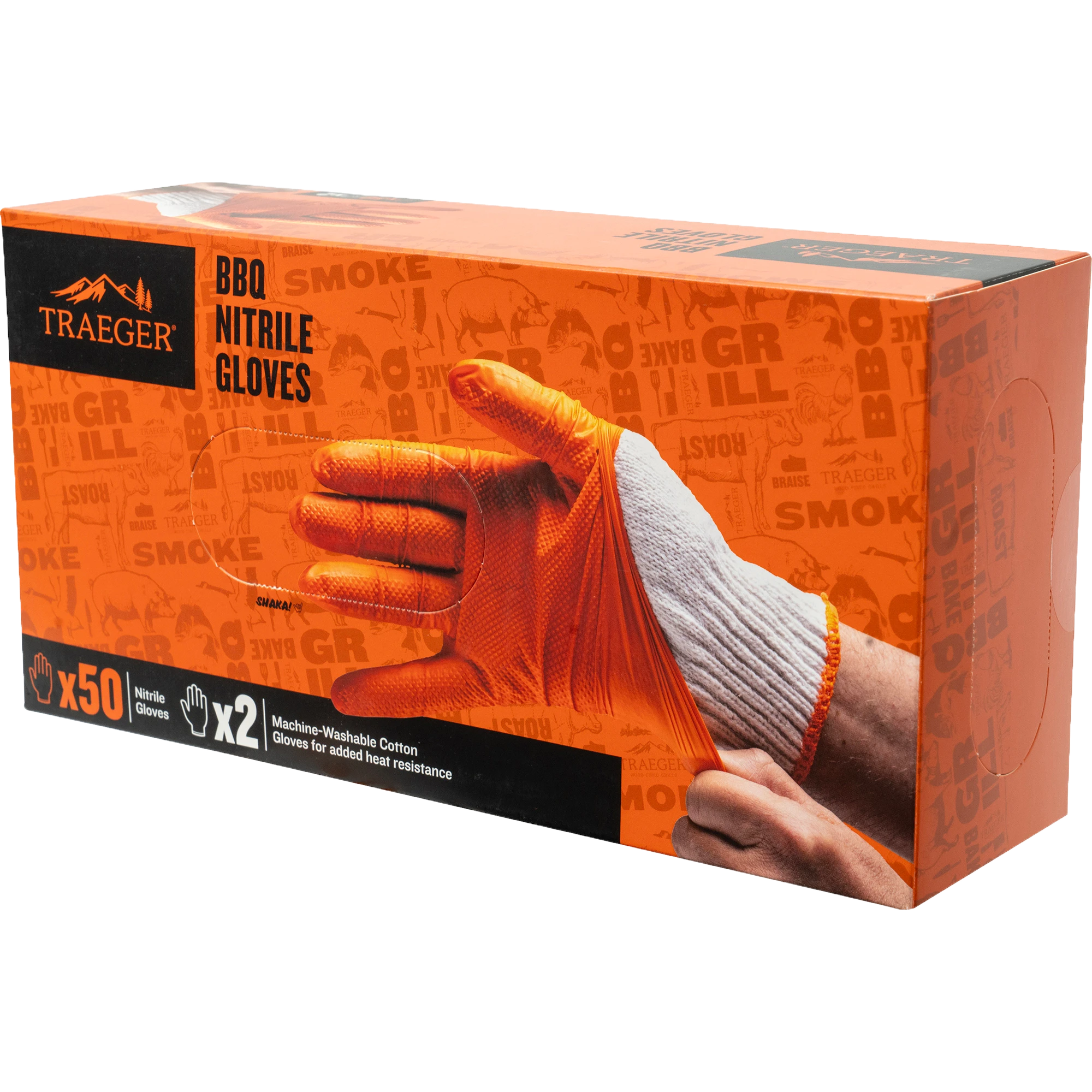 BBQ Nitrile Gloves BAC824