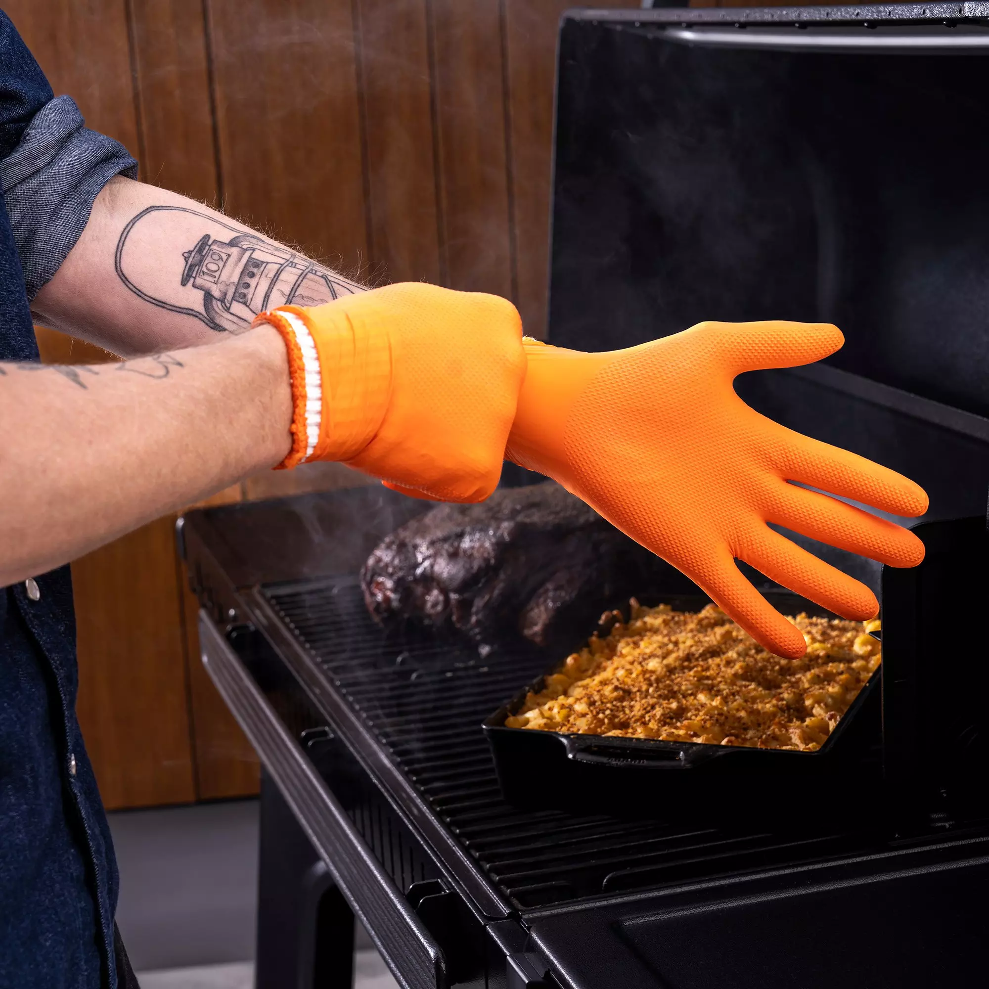 BBQ Nitrile Gloves BAC824