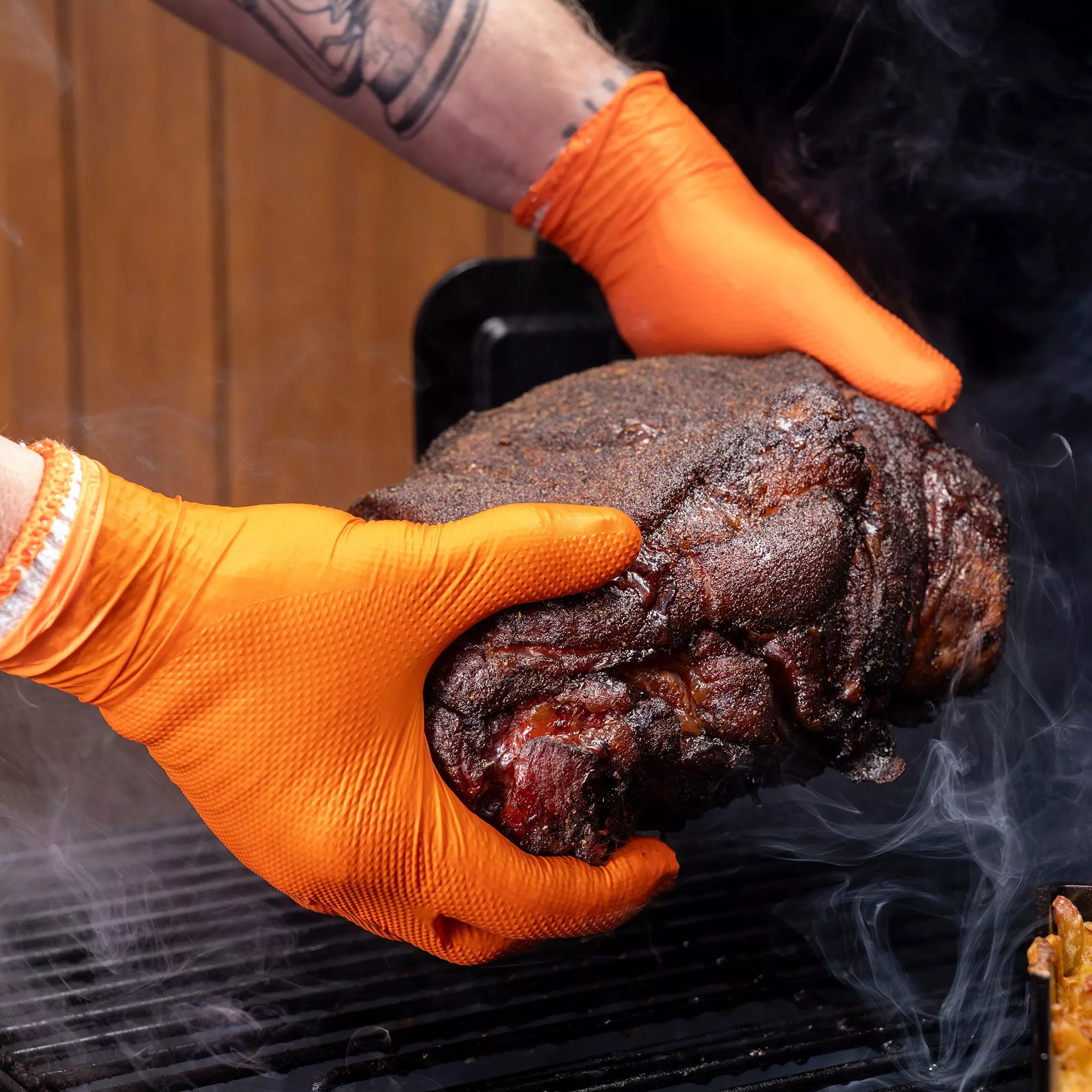 BBQ Nitrile Gloves BAC824