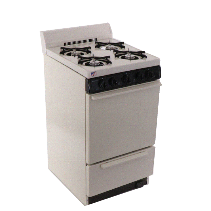 20 Inch Cordless Gas Range BAK100TP