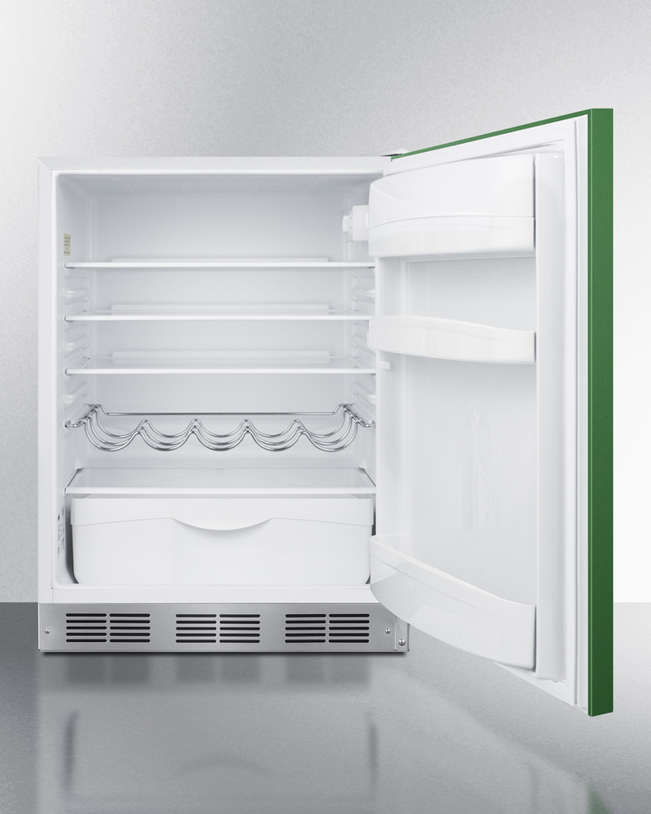 24" Built-In Compact Refrigerator BAR611WHGADA