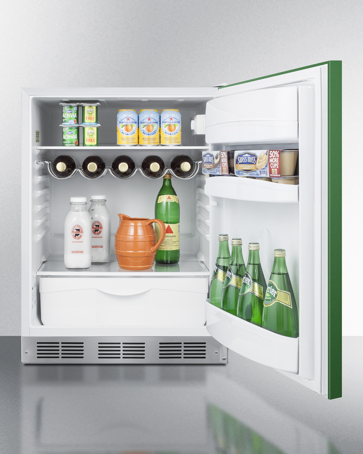 24" Wide All-Refrigerator BAR611WHG