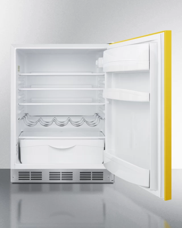 24" Wide All-Refrigerator, ADA Compliant BAR611WHYADA