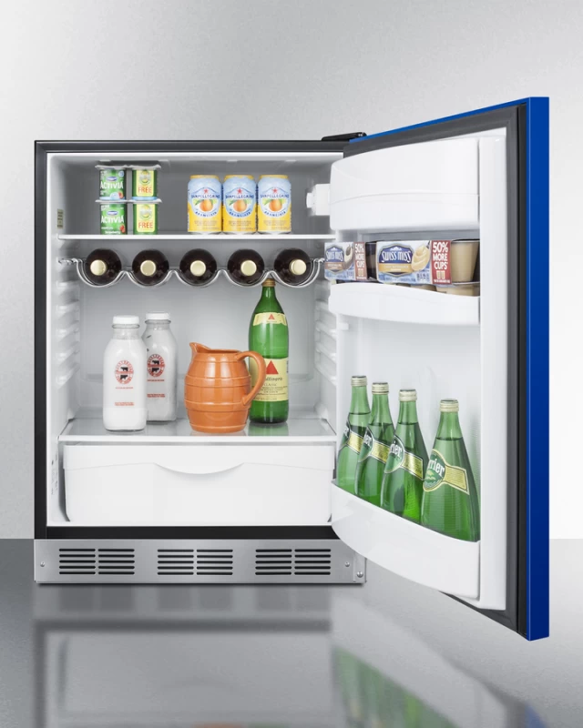 24" Wide All-Refrigerator, ADA Compliant BAR631BKBADA
