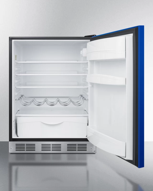 24" Wide All-Refrigerator, ADA Compliant BAR631BKBADA